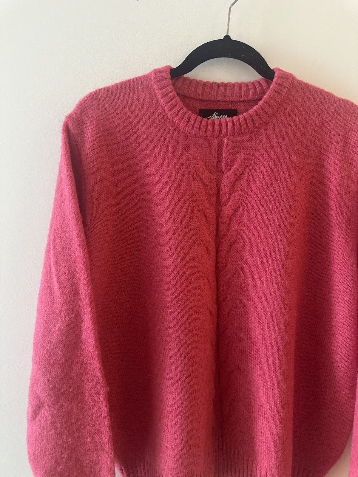 Stussy Stussy Stock Sweater “Pink” | Grailed