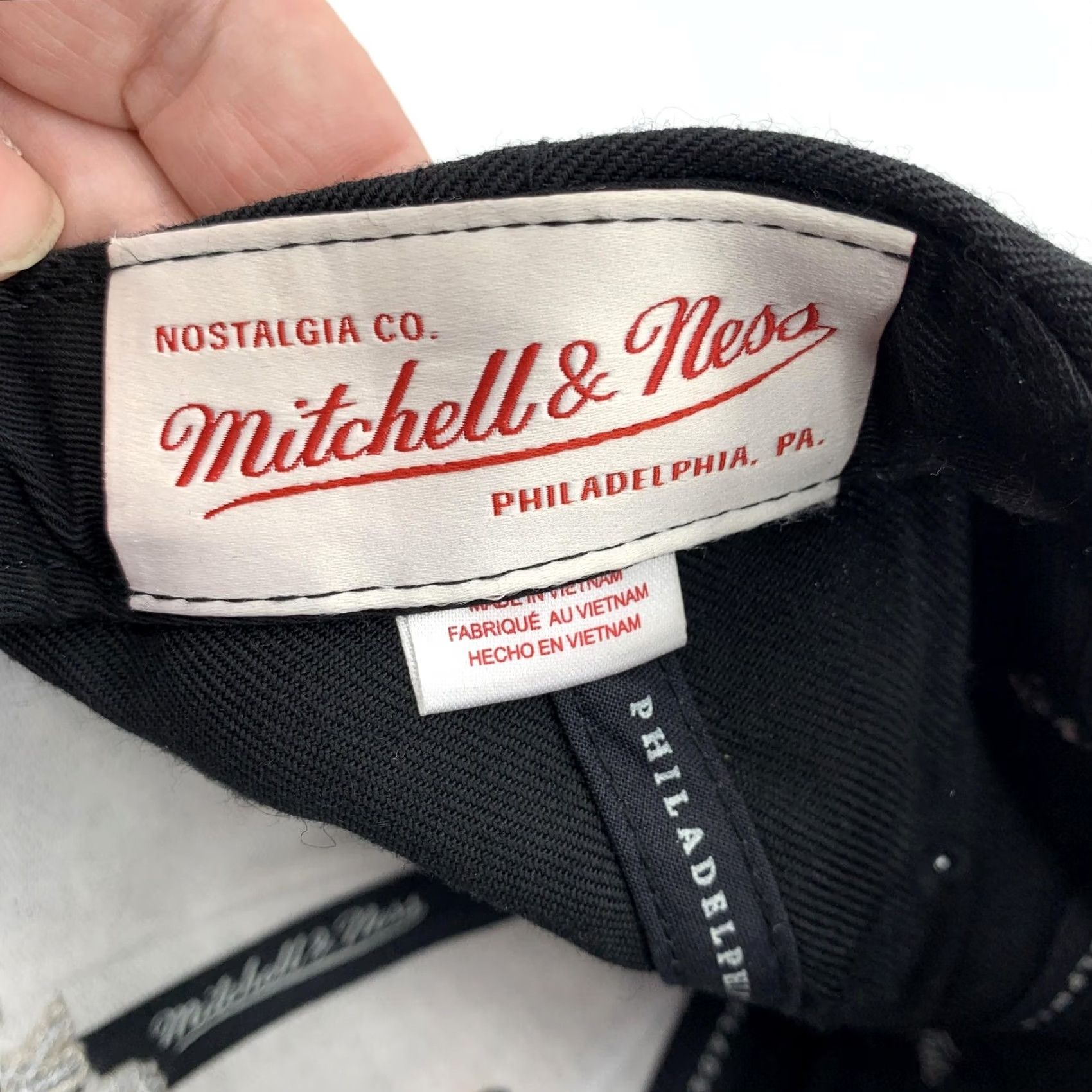 Mitchell & Ness Mitchell & Ness Hat Cap Snap Back Mens Black Baseball Brooklyn City One Size Size ONE SIZE - 6 Thumbnail