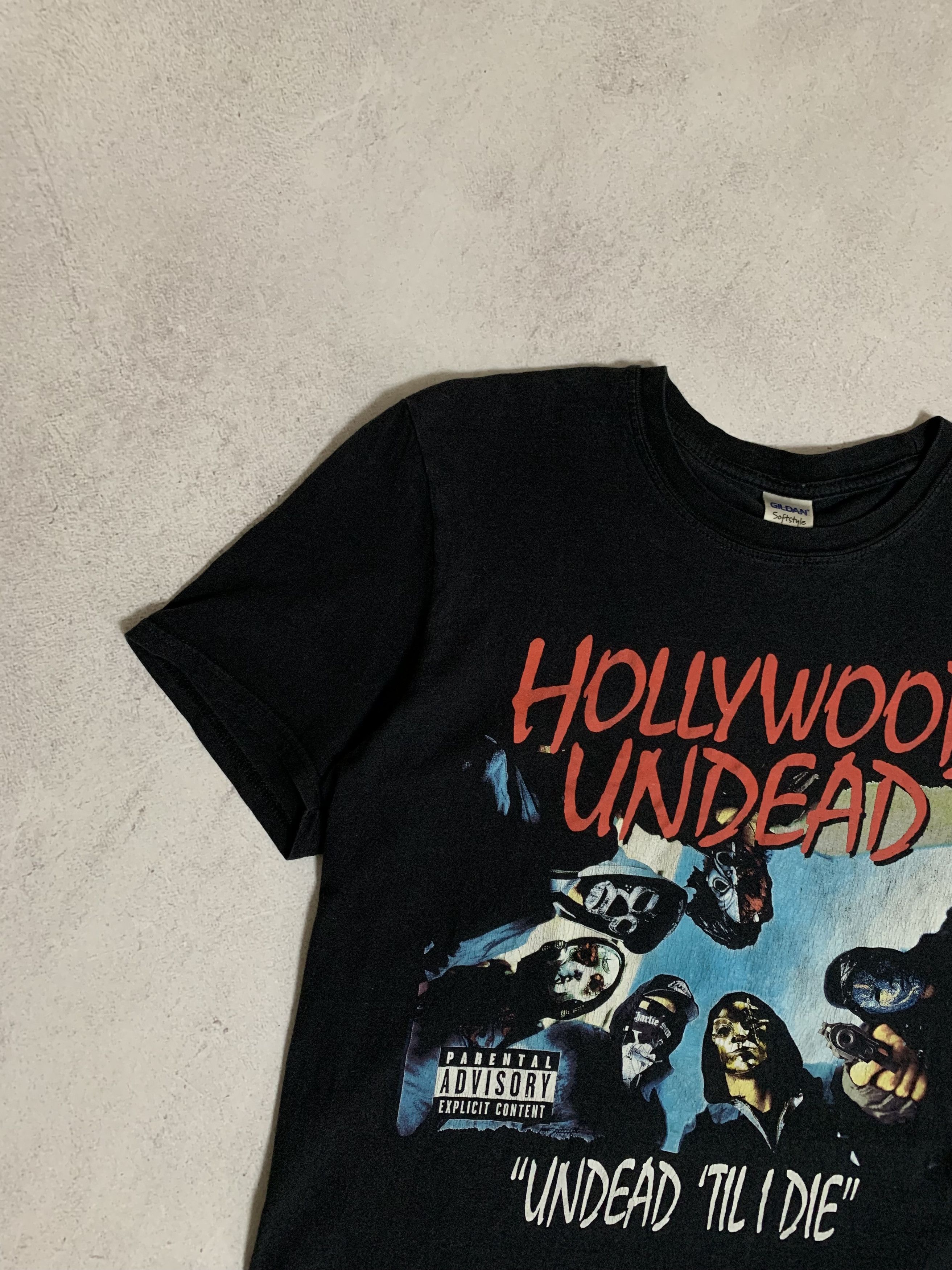 Band Tees Vintage Hollywood Undead T Shirt Tee Baggy Big Logo Y2K 90s Size US L / EU 52-54 / 3 - 2 Thumbnail