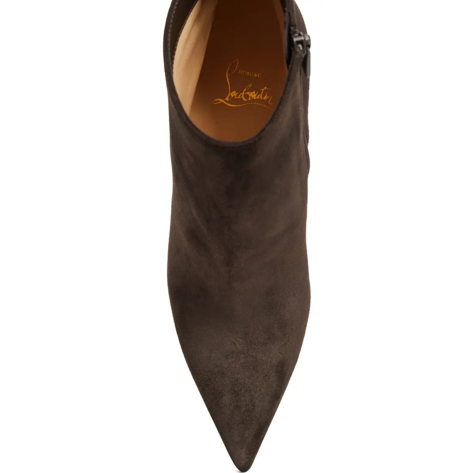 Christian Louboutin Christian Louboutin Vibella Booty 85 Cafe Suede Bootie 39.5 Size US 9.5 / IT 39.5 - 11 Thumbnail