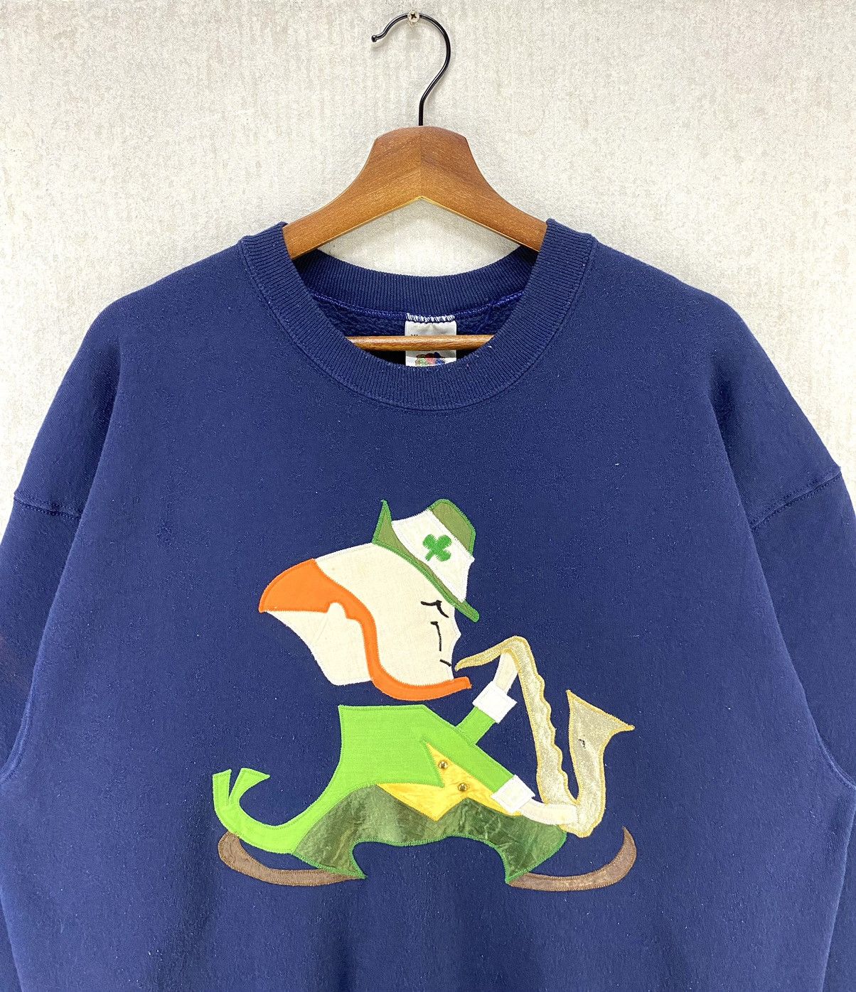 Vintage Vintage Notre Sax Dame Musician Sweatshirt Crewneck Size US XL / EU 56 / 4 - 4 Thumbnail