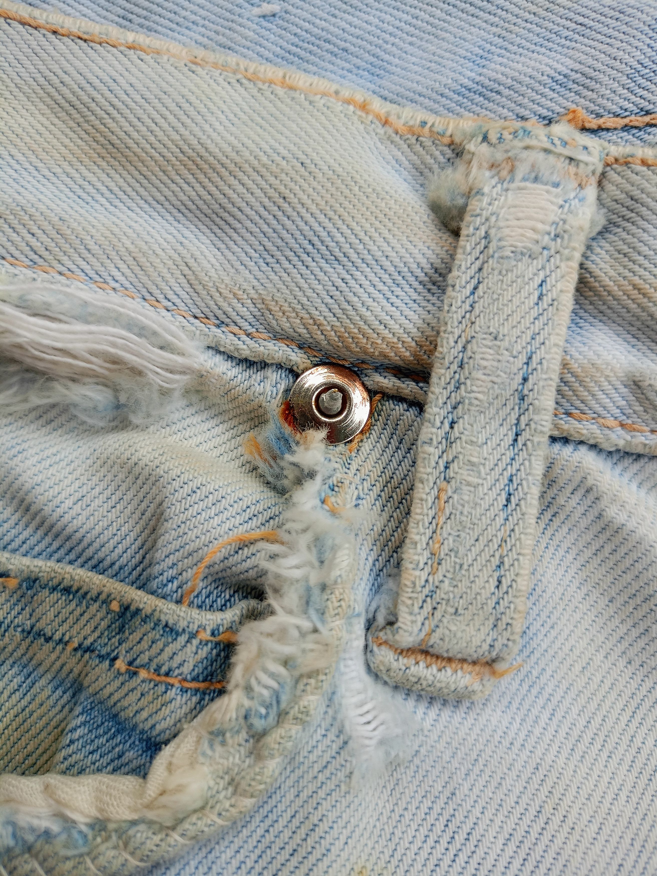 Japanese Brand × Vintage Japanese Brand Cropped Vintage Streetwear Denim Size US 27 - 13 Thumbnail