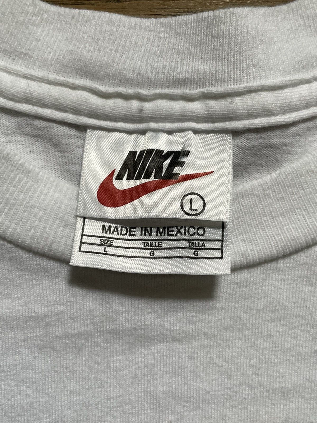 Nike × Vintage Vintage NIKE “Diamonds Are A Girl’s Best Friend” T-Shirt Size US L / EU 52-54 / 3 - 5 Thumbnail