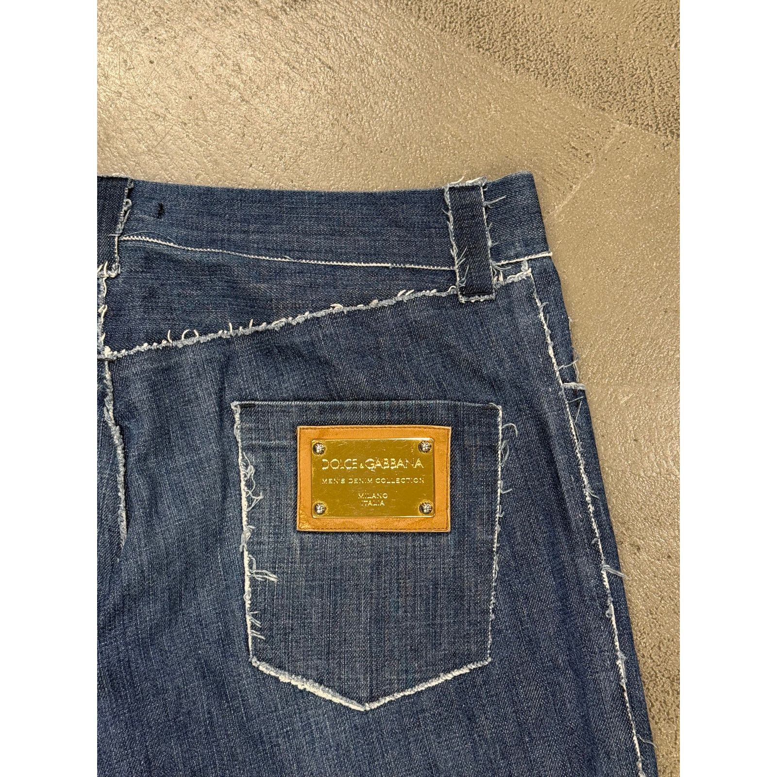 Dolce & Gabbana 2000s Dolce & Gabbana distressed jeans Size US 34 / EU 50 - 7 Thumbnail