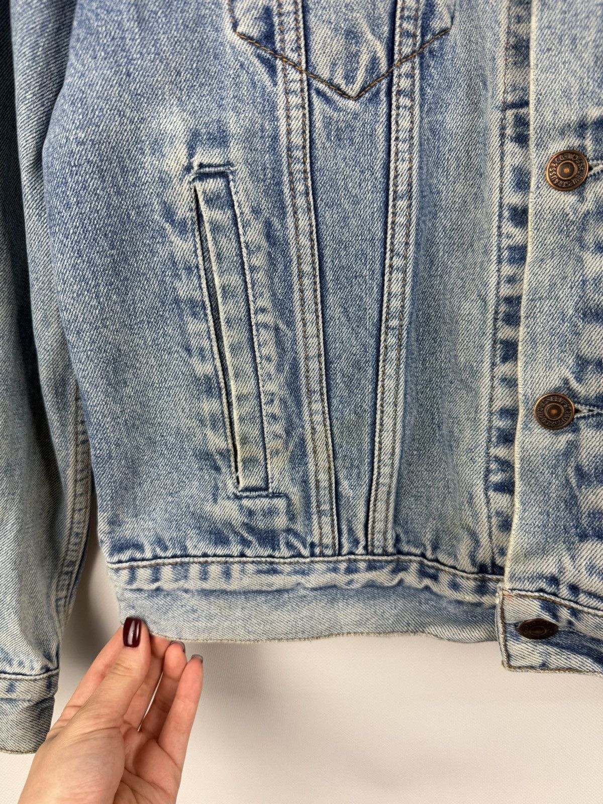 Levi's VTG 90s Levi’s Type 3 Light Blue Washed Denim Trucker Jacket Size US M / EU 48-50 / 2 - 10 Thumbnail