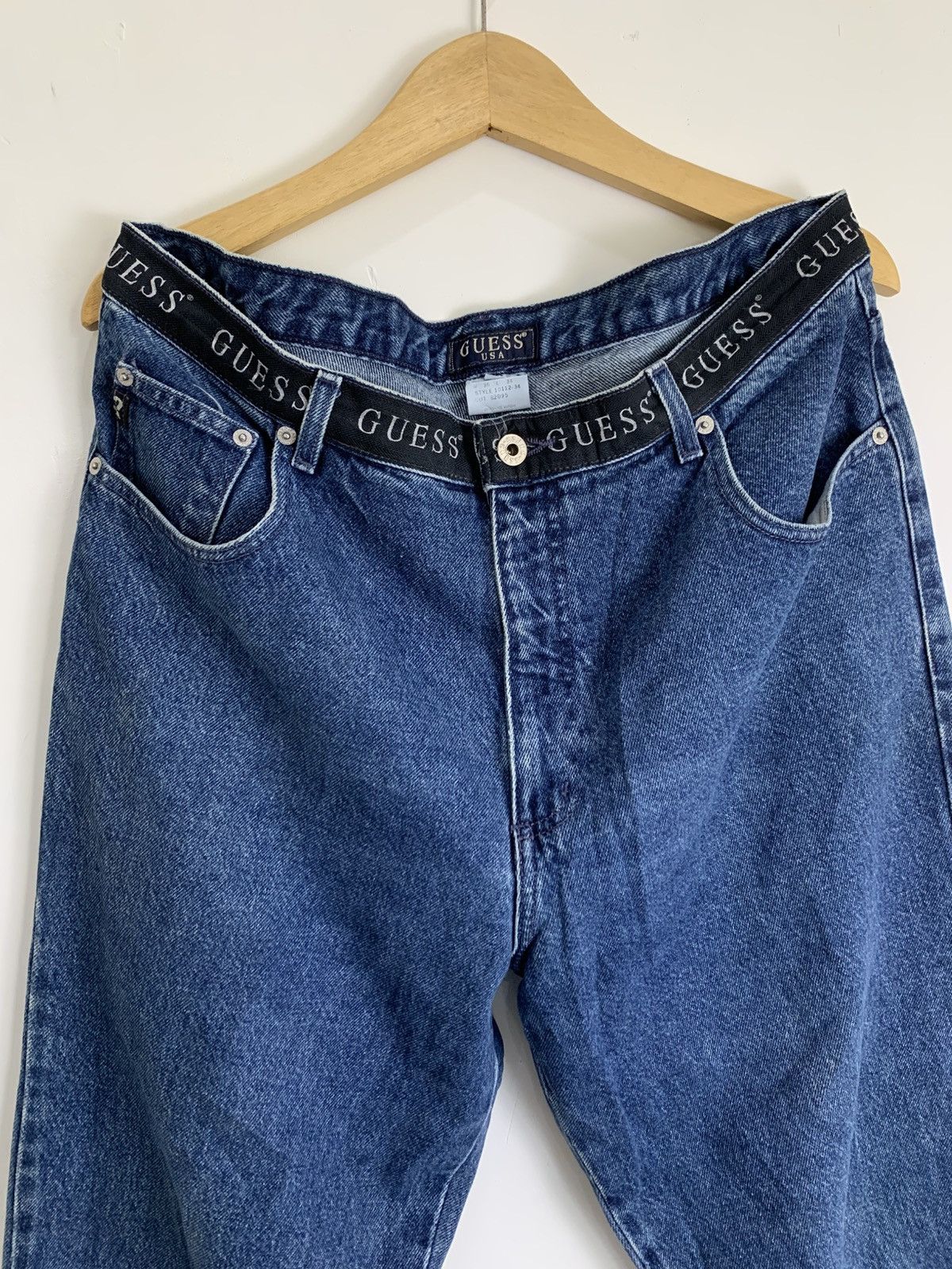 Guess VINTAGE GUESS JEANS Size US 36 / EU 52 - 2 Thumbnail