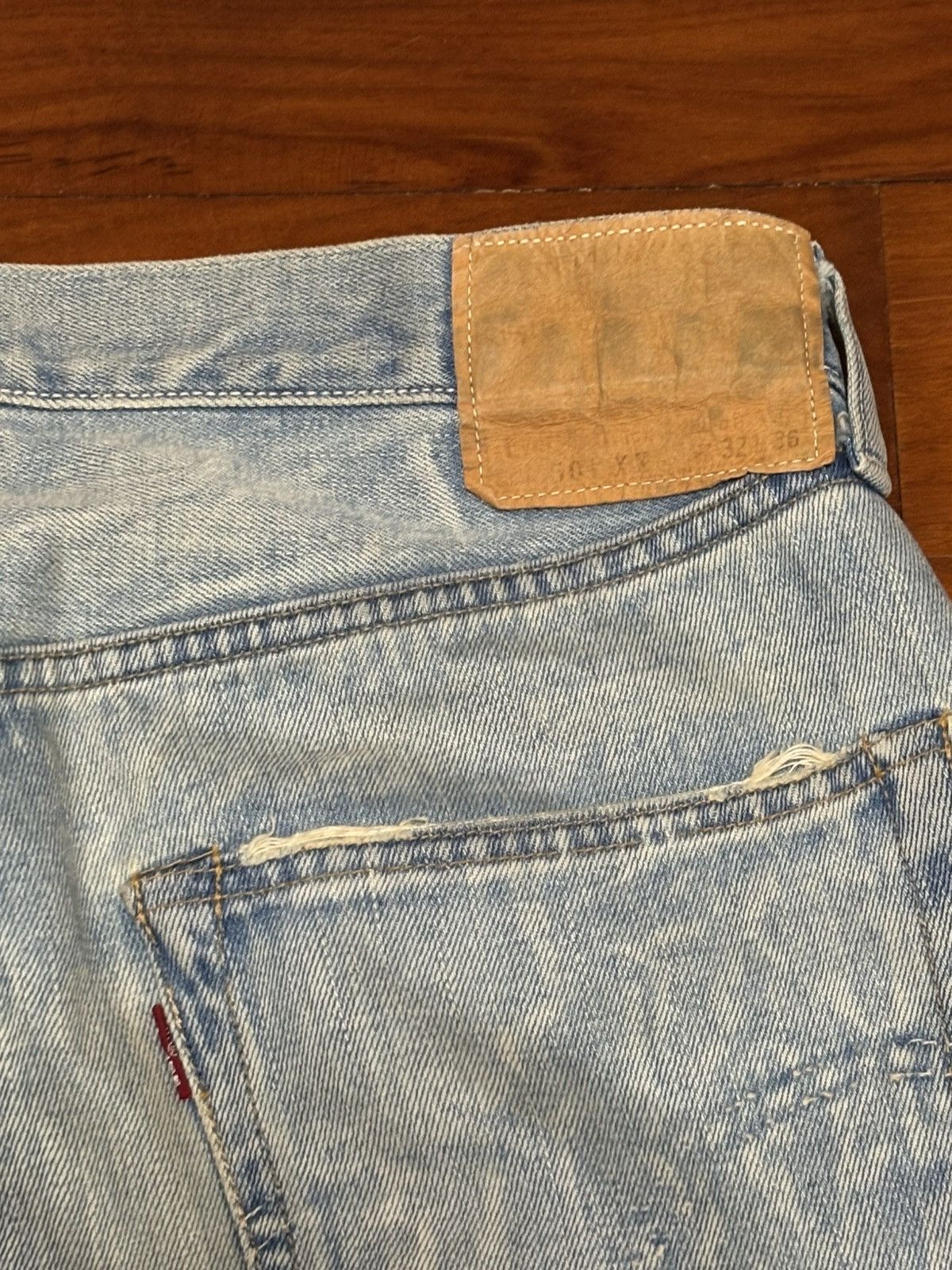 Levi's Vintage Clothing Levi’s 55501 LVC Japan Made Big E Selvedge W32 Size US 32 / EU 48 - 3 Thumbnail