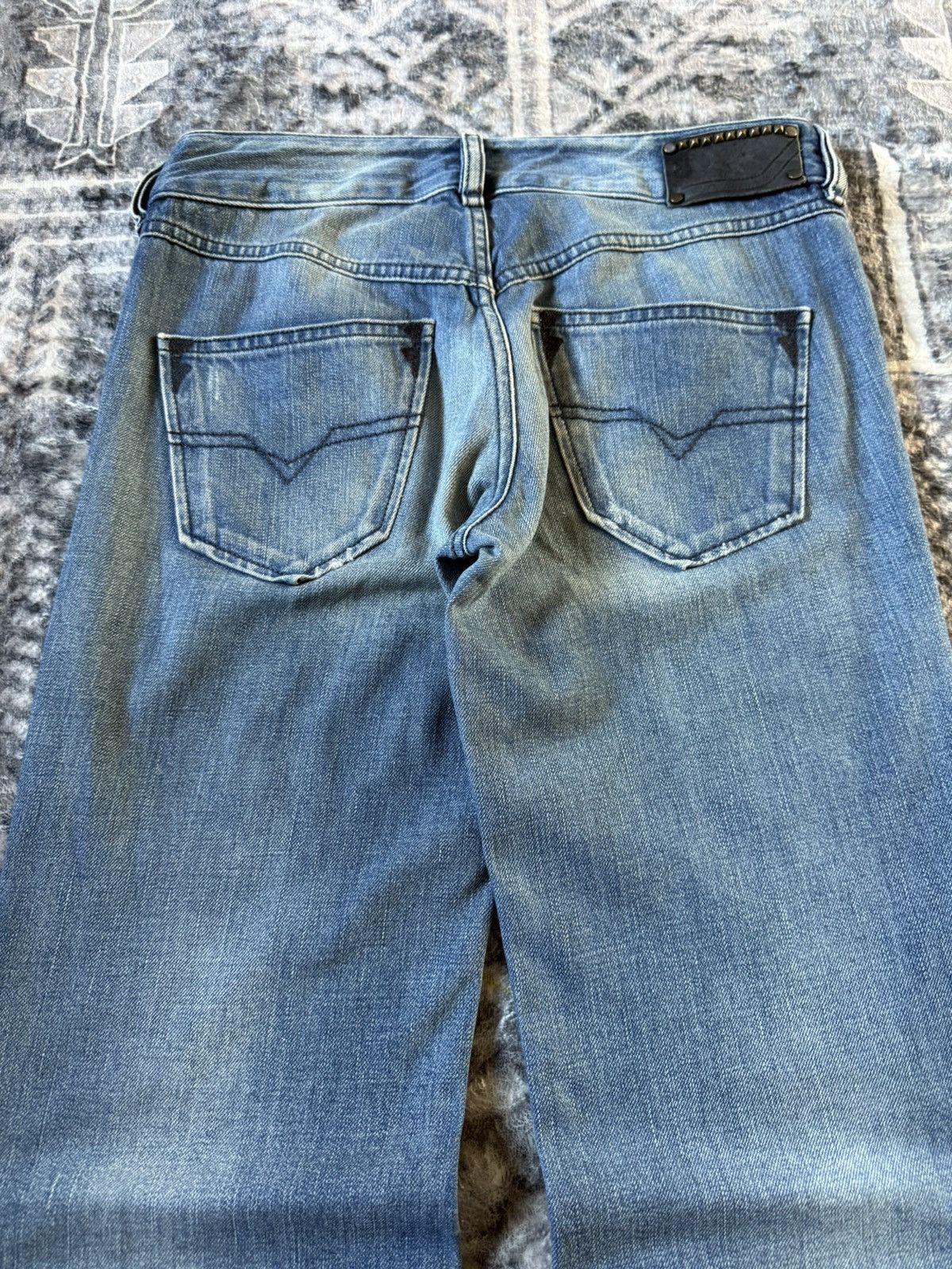 Diesel Y2K Diesel Studded Flare Jeans Size US 28 / EU 44 - 8 Thumbnail