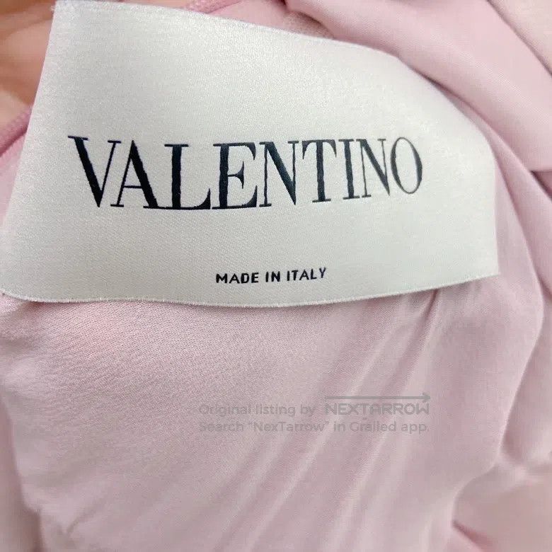 Valentino Valentino Pink cape lace sleeveless dress Size S / US 4 / IT 40 - 5 Thumbnail