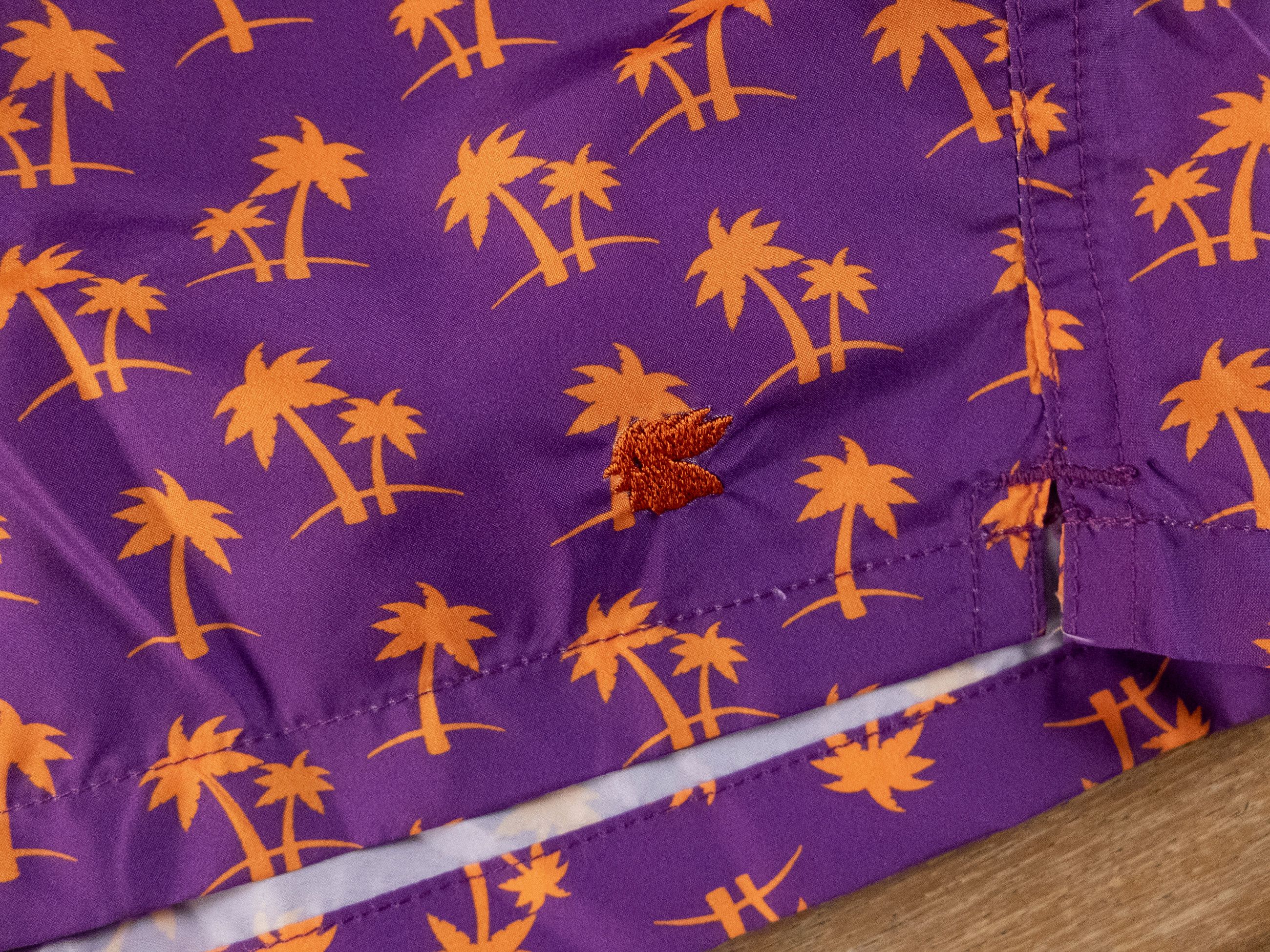 Other GALLO purple palm tree print swim shorts Medium Italy Size US 32 / EU 48 - 2 Thumbnail