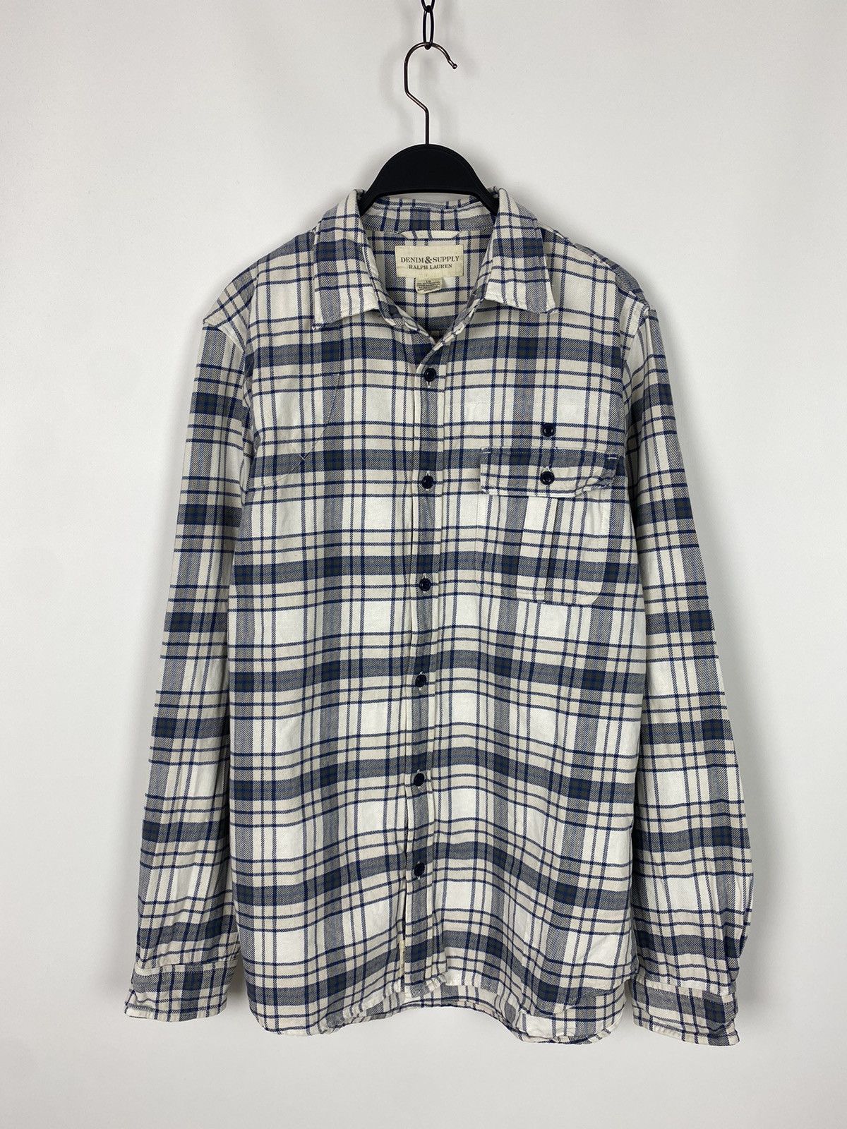 Denim & Supply Ralph Lauren Denim&Supply Checkered Gunner Flannel Button Up Size US L / EU 52-54 / 3 - 1 Thumbnail