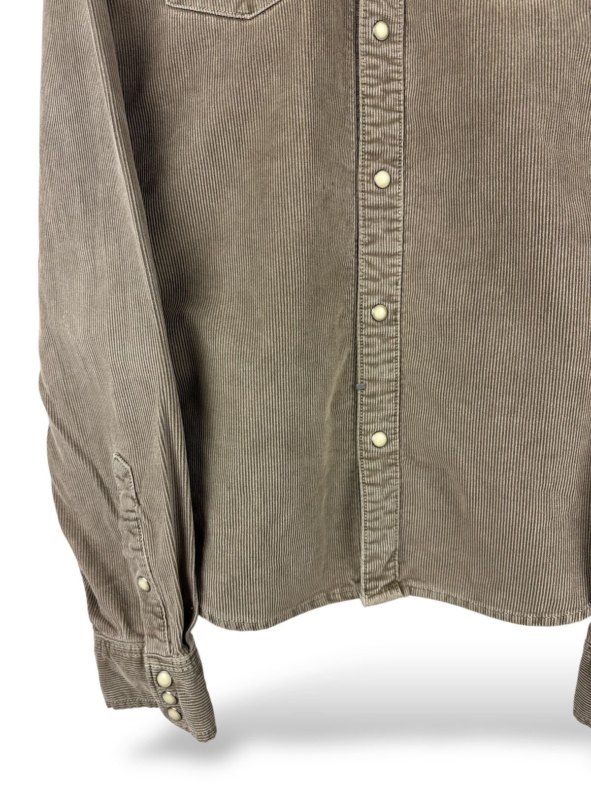 Allsaints Vintage Allsaints Spitalfields Char Ban Corduroy Shirt L/S Size US M / EU 48-50 / 2 - 5 Thumbnail