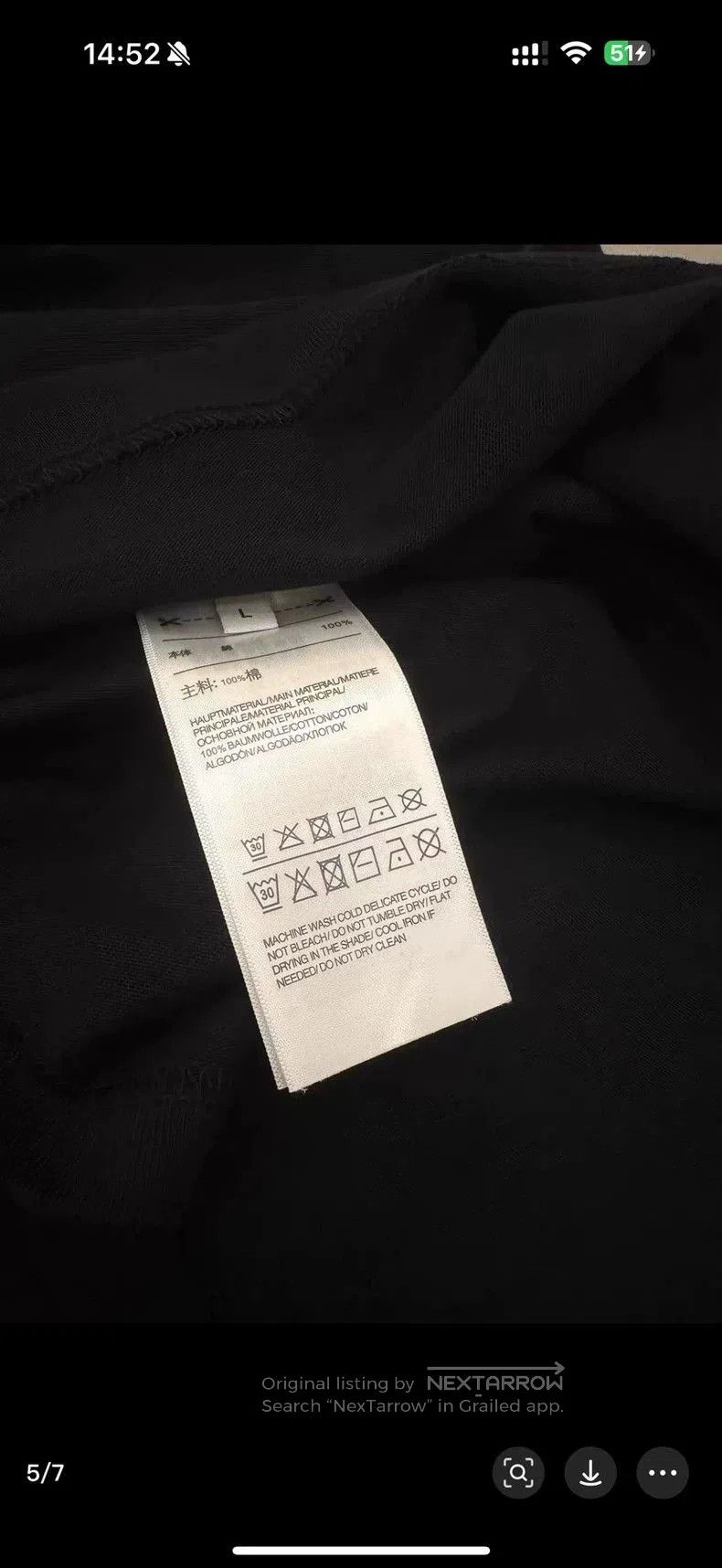 Y-3 Y3 Yohji Yamamoto Black Long Sleeve. Size US L / EU 52-54 / 3 - 5 Thumbnail