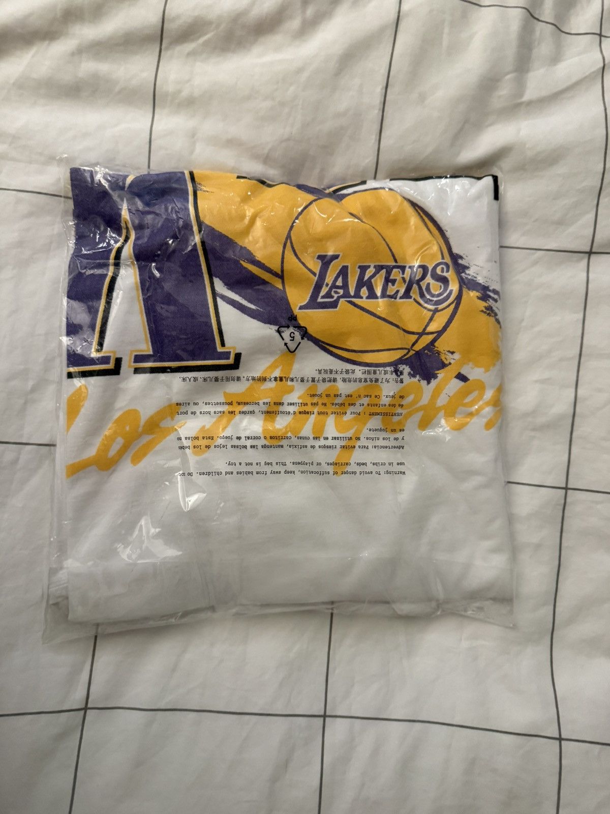 Kith Kith NBA All-Star Los Angeles Lakers Retro Ball Boxy Tee XXL Size US XXL / EU 58 / 5 - 7 Thumbnail