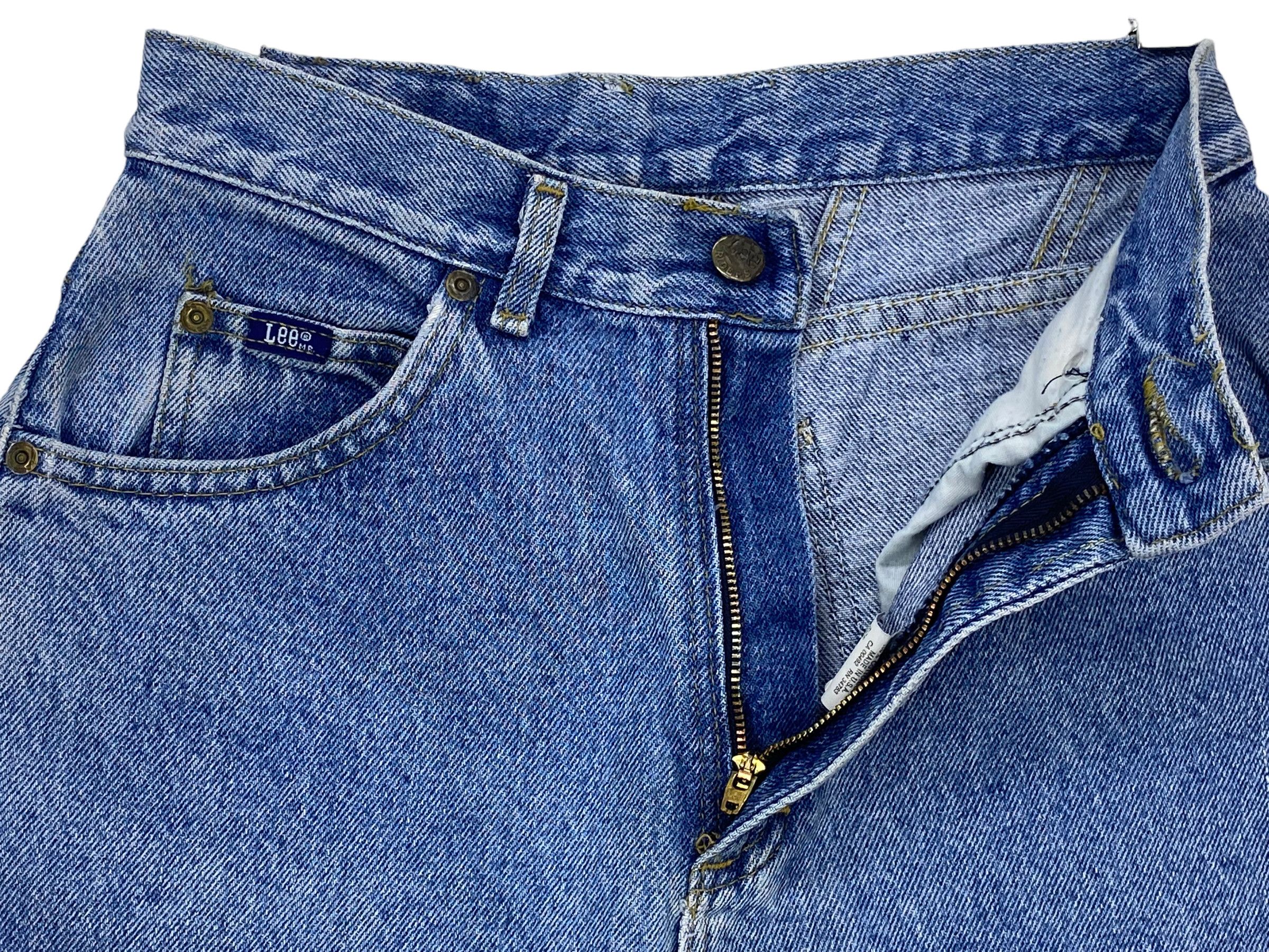 Japanese Brand Vintage Lee Light Wash Denim Jeans – Japanese Brand 90s Size 26" / US 2 / IT 38 - 8 Thumbnail