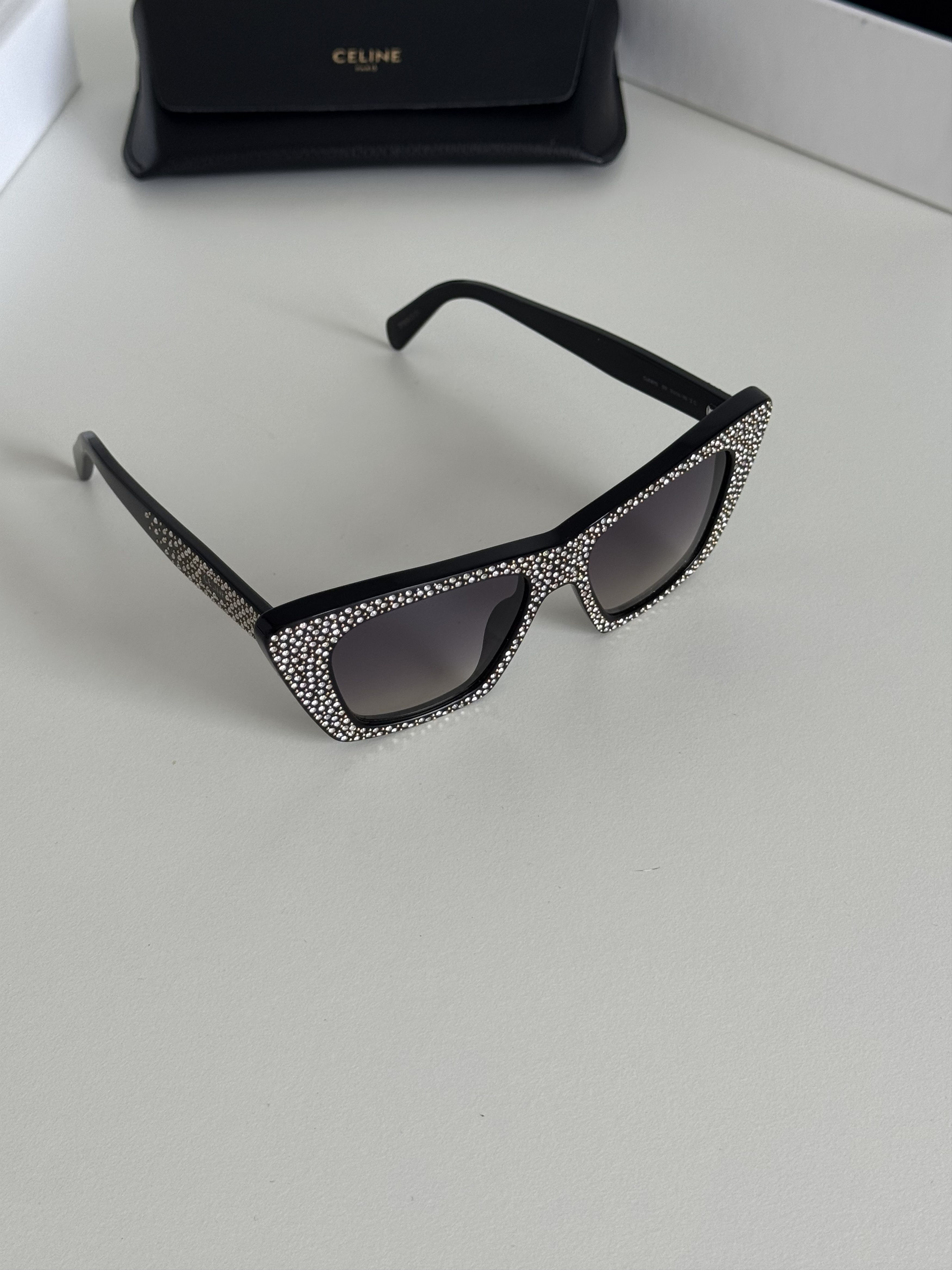 Celine CELINE CRYSTALS SUNGLASSES Size ONE SIZE - 4 Thumbnail