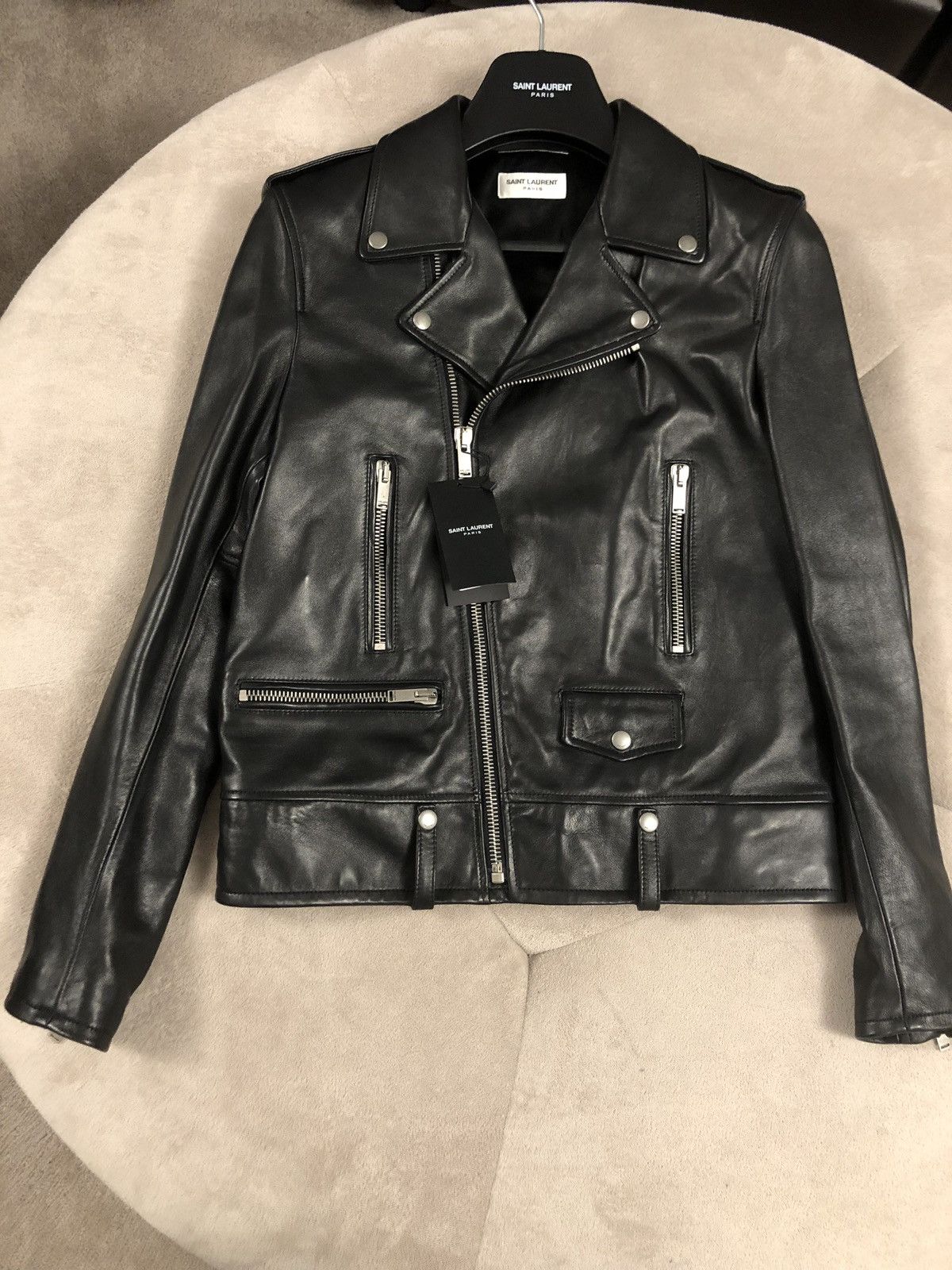 Saint Laurent Paris Saint Laurent Paris (YSL) L01 Leather Jacket Size US M / EU 48-50 / 2 - 1 Thumbnail
