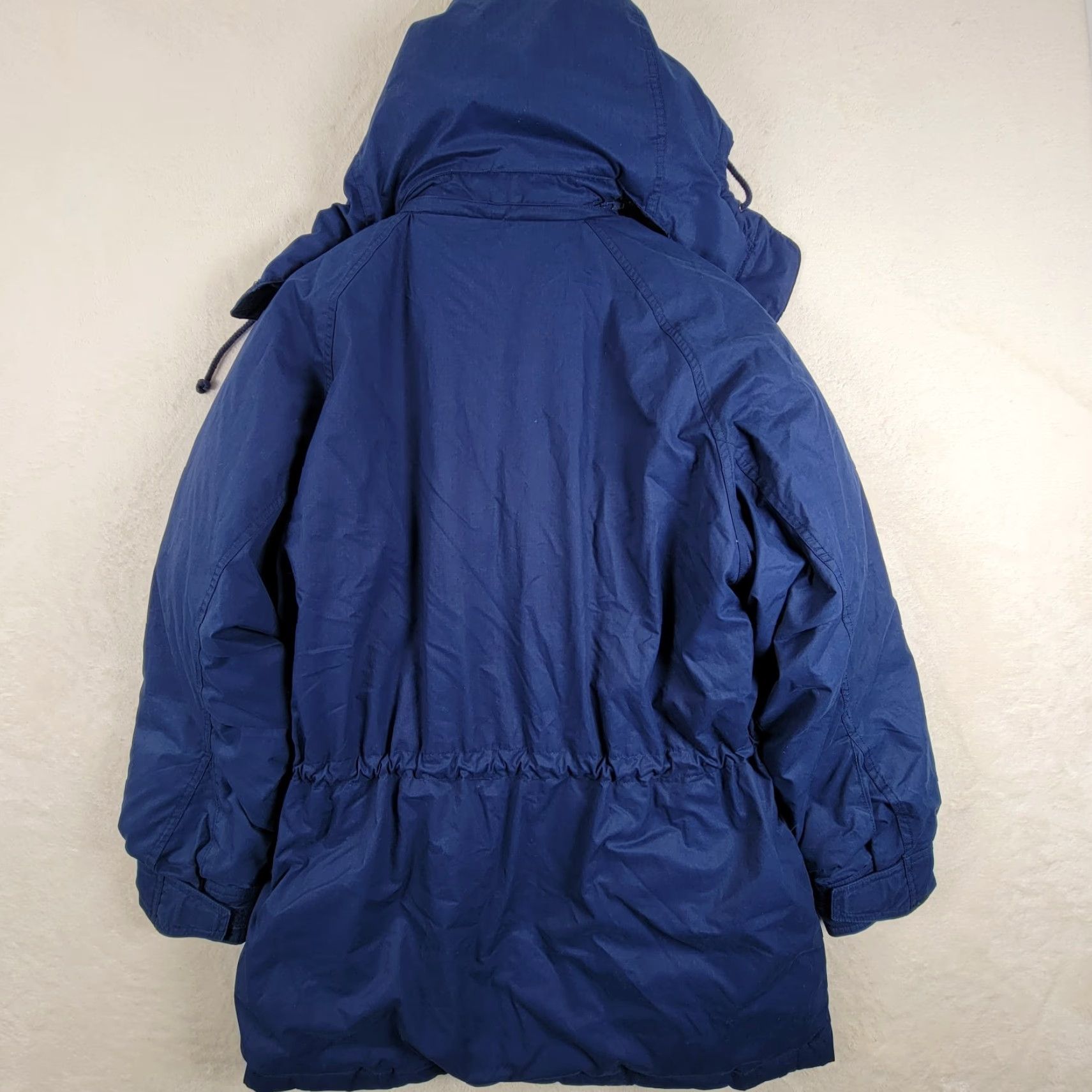 Eddie Bauer VINTAGE Eddie Bauer Jacket Coat Goose Down Puffer Navy Blue Made in USA Mens L Size US L / EU 52-54 / 3 - 3 Thumbnail