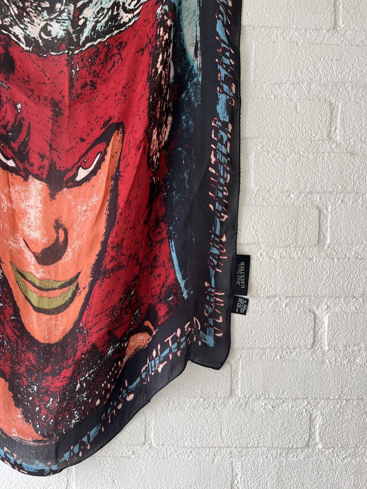 Jean Paul Gaultier Jean Paul Gaultier vinage silk scarf mesh y2k avant-garde Size ONE SIZE - 5 Thumbnail