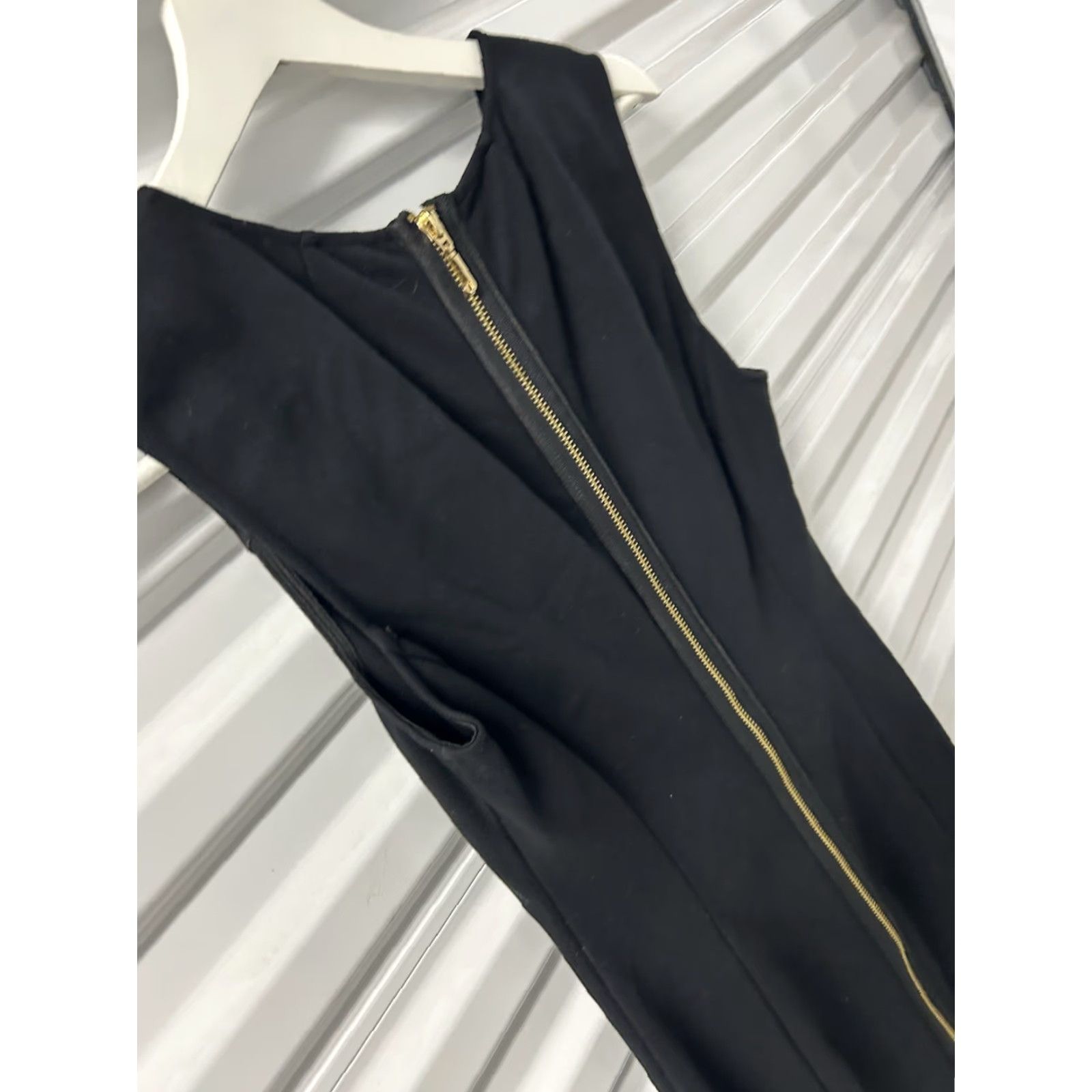 Juicy Couture Womens Juicy Couture Dress A-Line Sleeveless Scoop Neck Black 60s Floral Bow Zip Back RearZip Lined Size 0 Size XS / US 0-2 / IT 36-38 - 5 Thumbnail