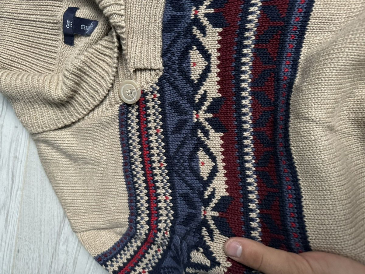 Gap × Vintage Vintage Gap Knit Sweater Aztec Navajo west Style Size US L / EU 52-54 / 3 - 4 Thumbnail