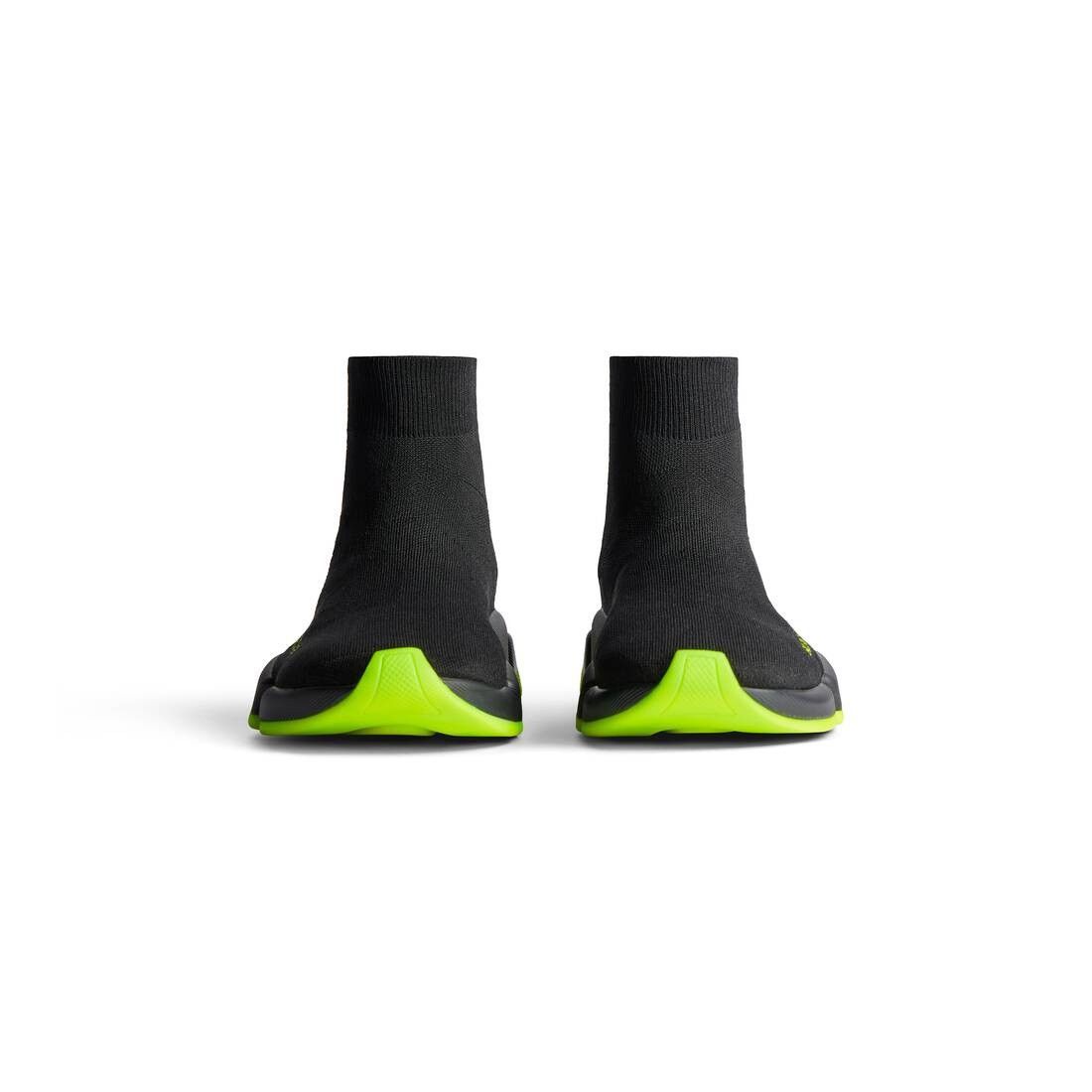 Balenciaga o1tr1nto0525 Speed 2.0 Recycled Knit Sneakers in Black Size US 8 / IT 38 - 3 Thumbnail