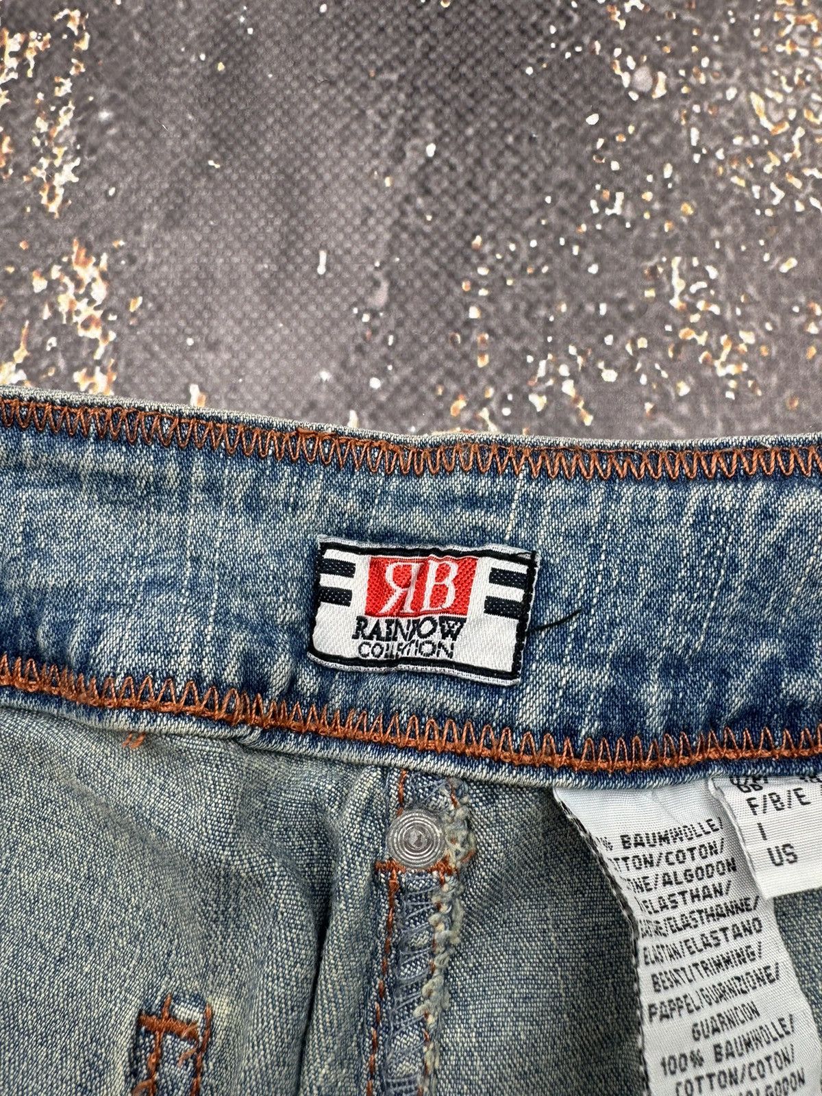 Vintage Vintage Cargo Flared Jeans Size 30" / US 8 / IT 44 - 5 Thumbnail