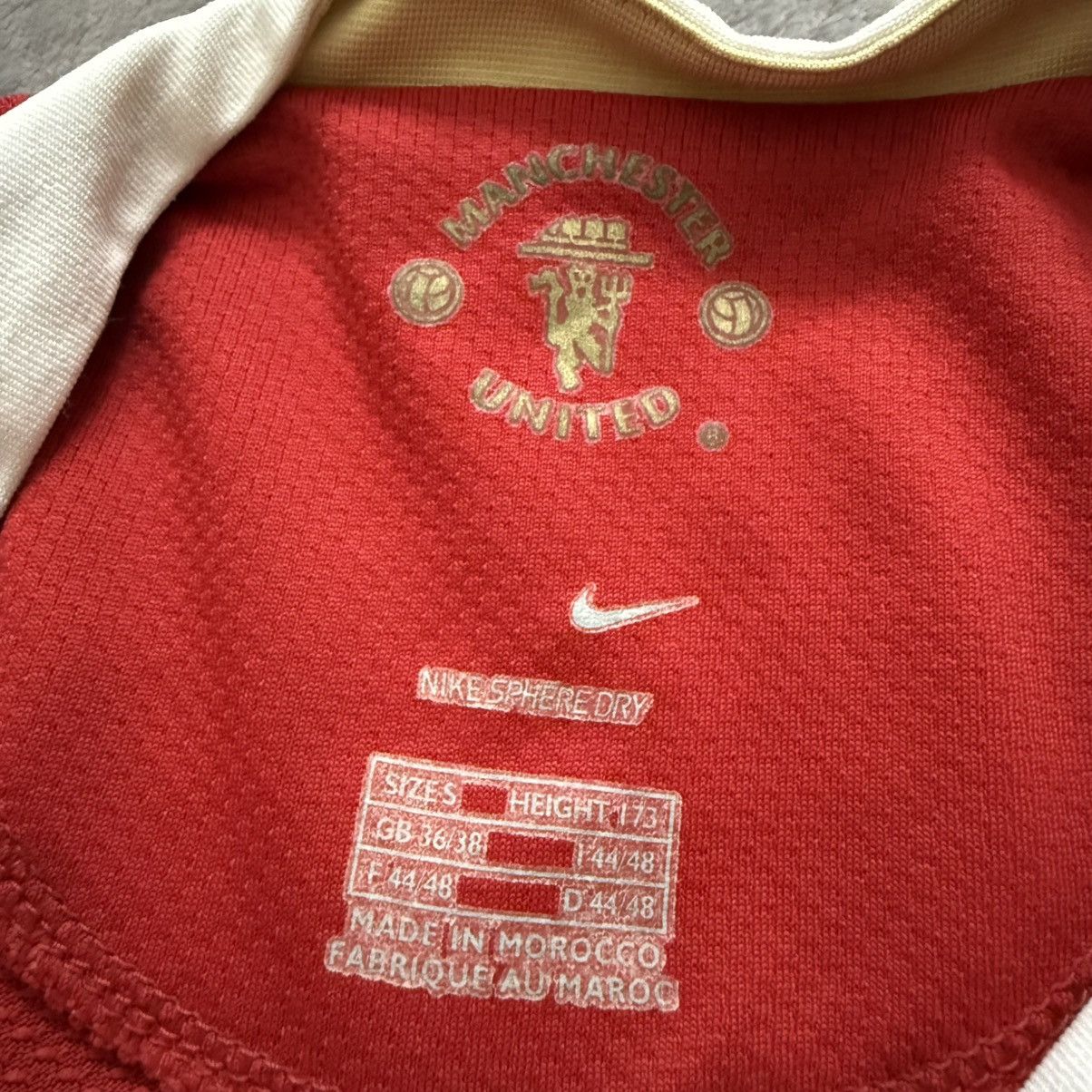 Nike × Vintage Nike Manchester United 2006-07 Size US S / EU 44-46 / 1 - 9 Thumbnail