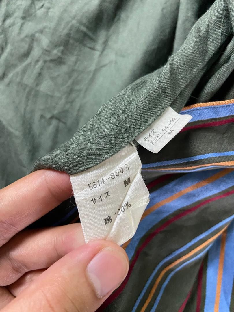 DAKS Daks London Vintage Style Stripes Long Jacket (199) Size US M / EU 48-50 / 2 - 4 Thumbnail