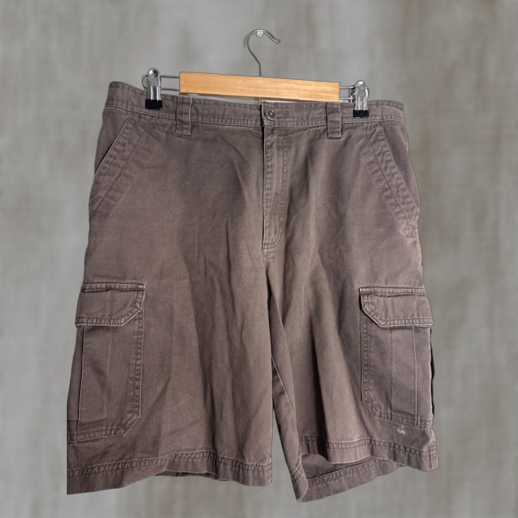 Vintage VINTAGE Columbia Cargo Short Mens 34 Brown Twill Brownsmead II 1390261 Brown Size US 34 / EU 50 - 1 Thumbnail