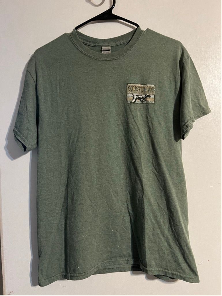 Gildan Men's Gildan Country Life Short Sleeve Tee M Green Yellow Size US M / EU 48-50 / 2 - 1 Thumbnail