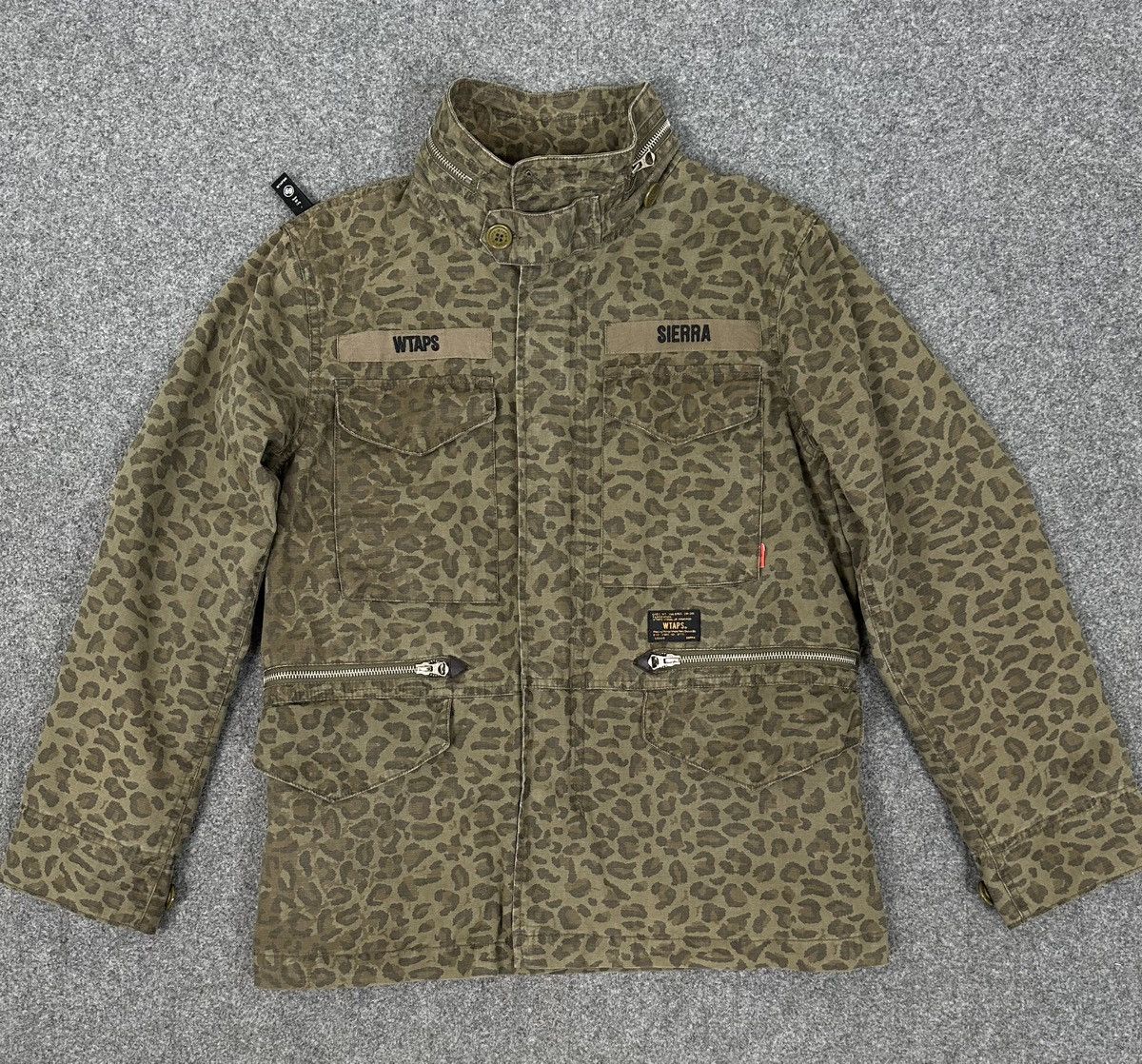 WTAPS - F/W12 Leopard Camo Pattern M-65 Ripstop Jacket