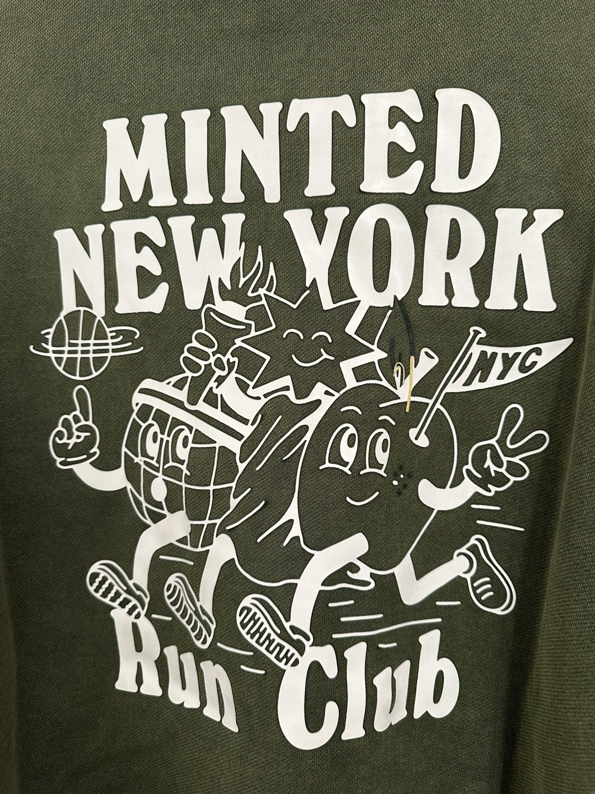 Minted New York Minted New York Run Club Hoodie in Vintage Green Size US M / EU 48-50 / 2 - 3 Thumbnail