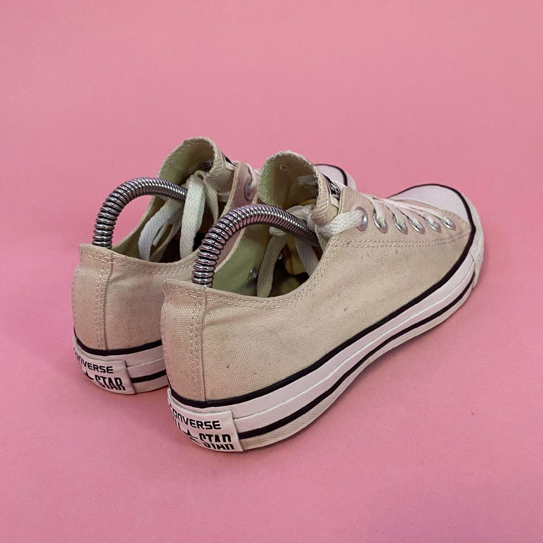 Converse Converse All Star Chuck Taylor OX Sneakers 159621F Rose Pink Mens 5 Womens 7 Shoes Sneaker Walking Outdoors Colorful Lightweight Breathable Logo Size US 5 / IT 35 - 2 Thumbnail