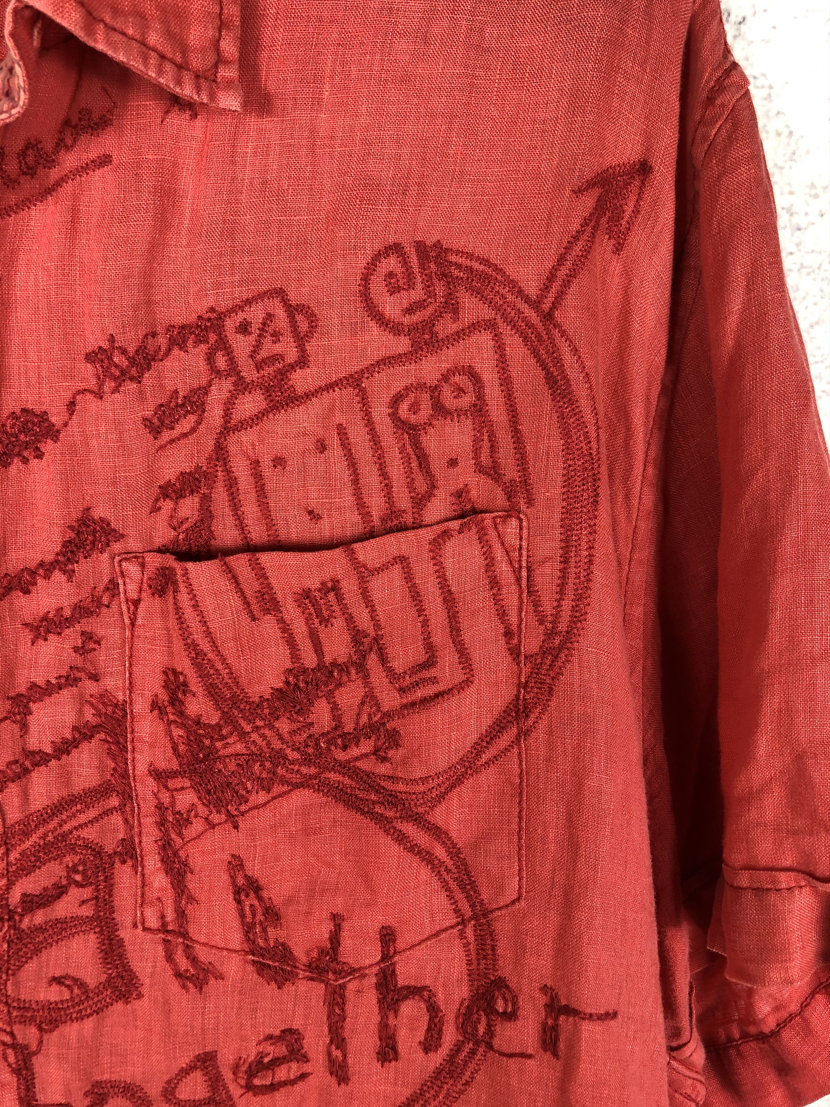 Desigual Vintage Y2K Desigual Crazy Sex Shirt Size US XXL / EU 58 / 5 - 4 Thumbnail
