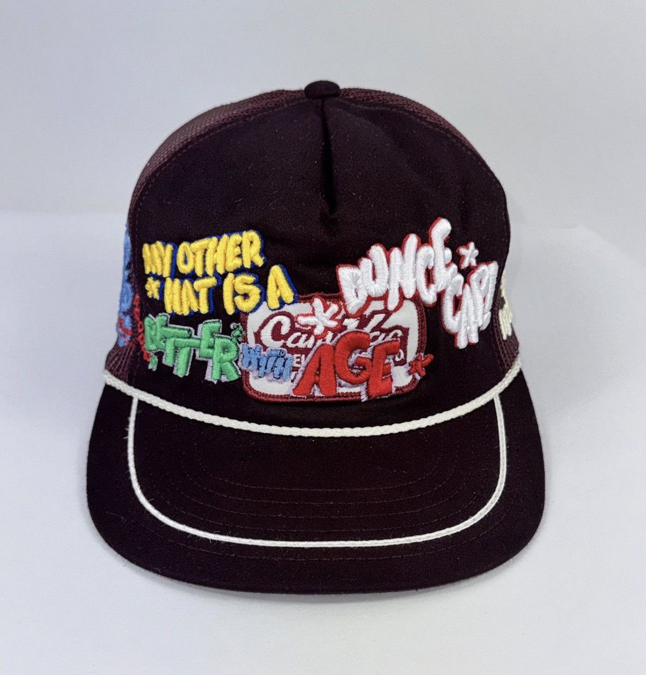 Better With Age EMBROIDERED TRUCKER CAP Size ONE SIZE - 1 Thumbnail