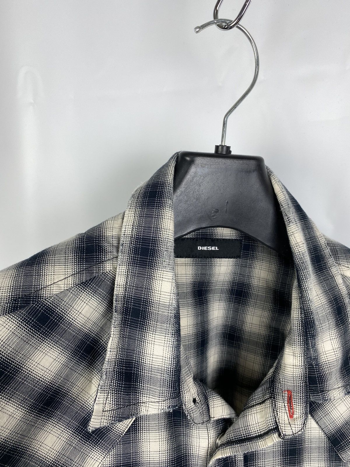 Diesel Diesel Check Shirt Button Up Fabric Slylized size M Size US M / EU 48-50 / 2 - 4 Thumbnail