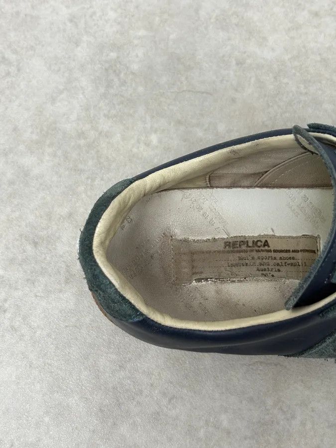 Maison Margiela Martin Margiela Blue Replica Suede Leather Shoes Size US 9 / EU 42 - 8 Thumbnail