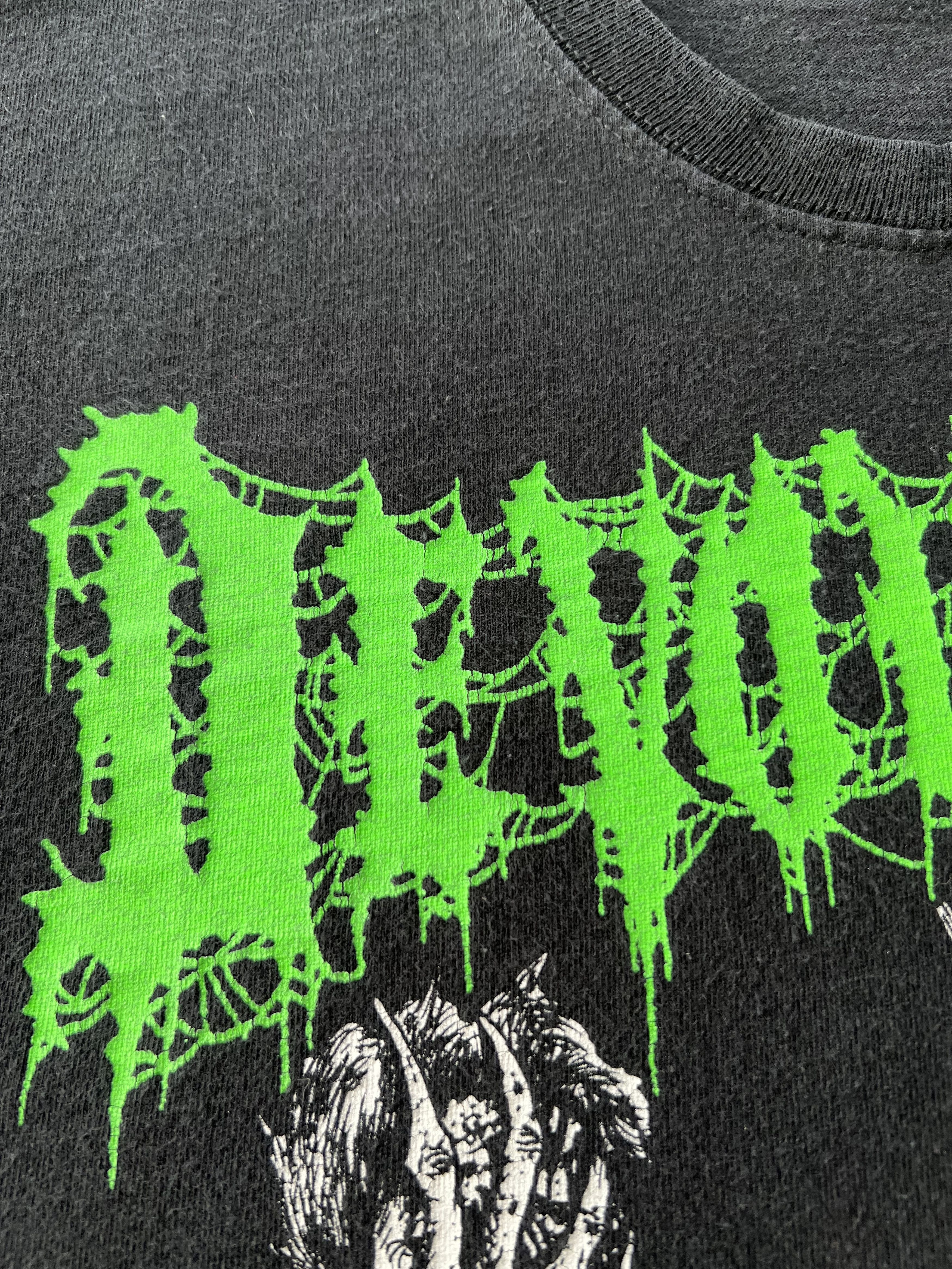 Band Tees Vintage 2000s Devourment Butcher the Weak Death Metal Tshirt Size US L / EU 52-54 / 3 - 6 Thumbnail