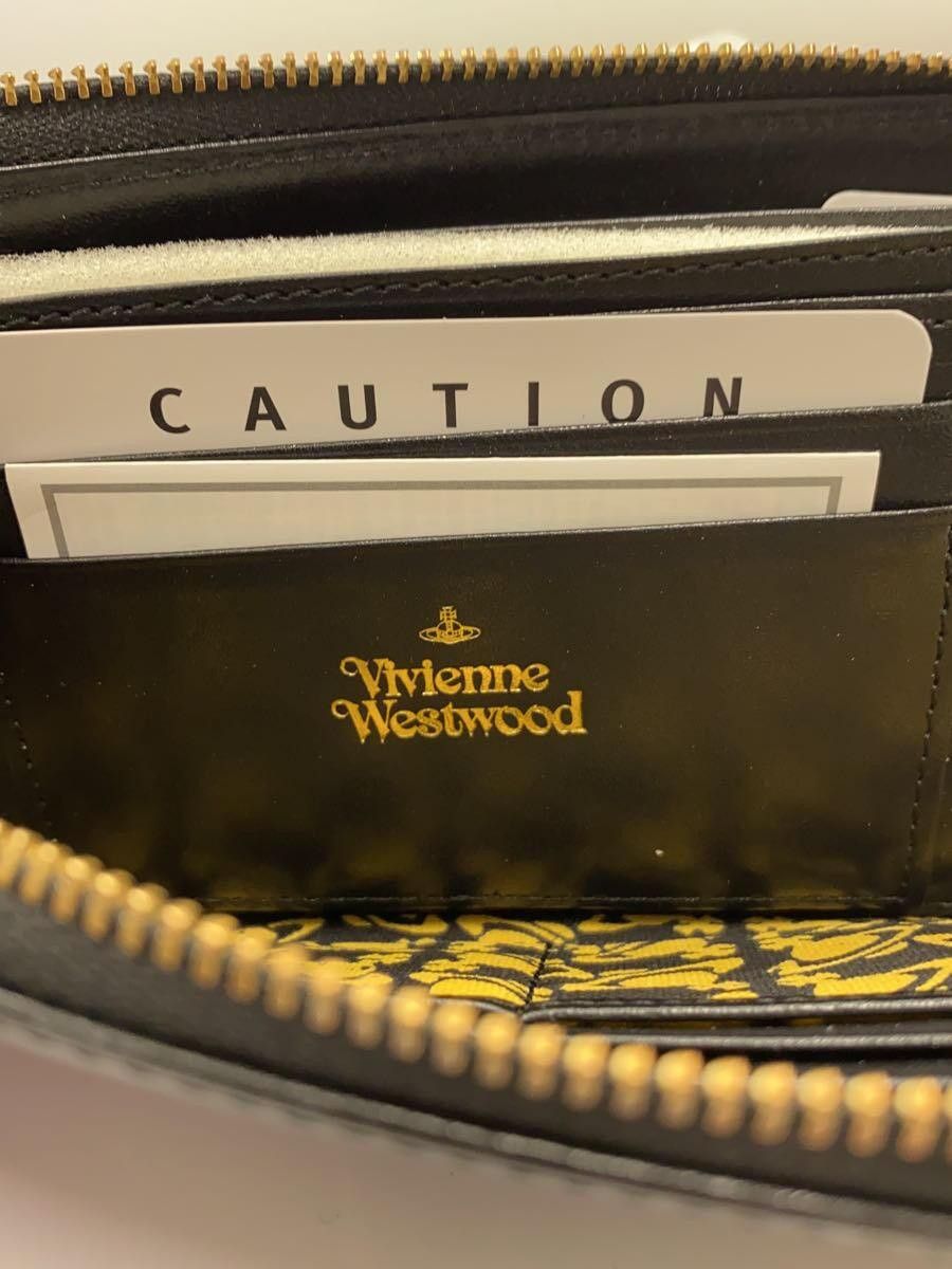 Vivienne Westwood Vivienne Westwood Vintage Water Orb Lthr Long Wallet Black Size ONE SIZE - 3 Thumbnail