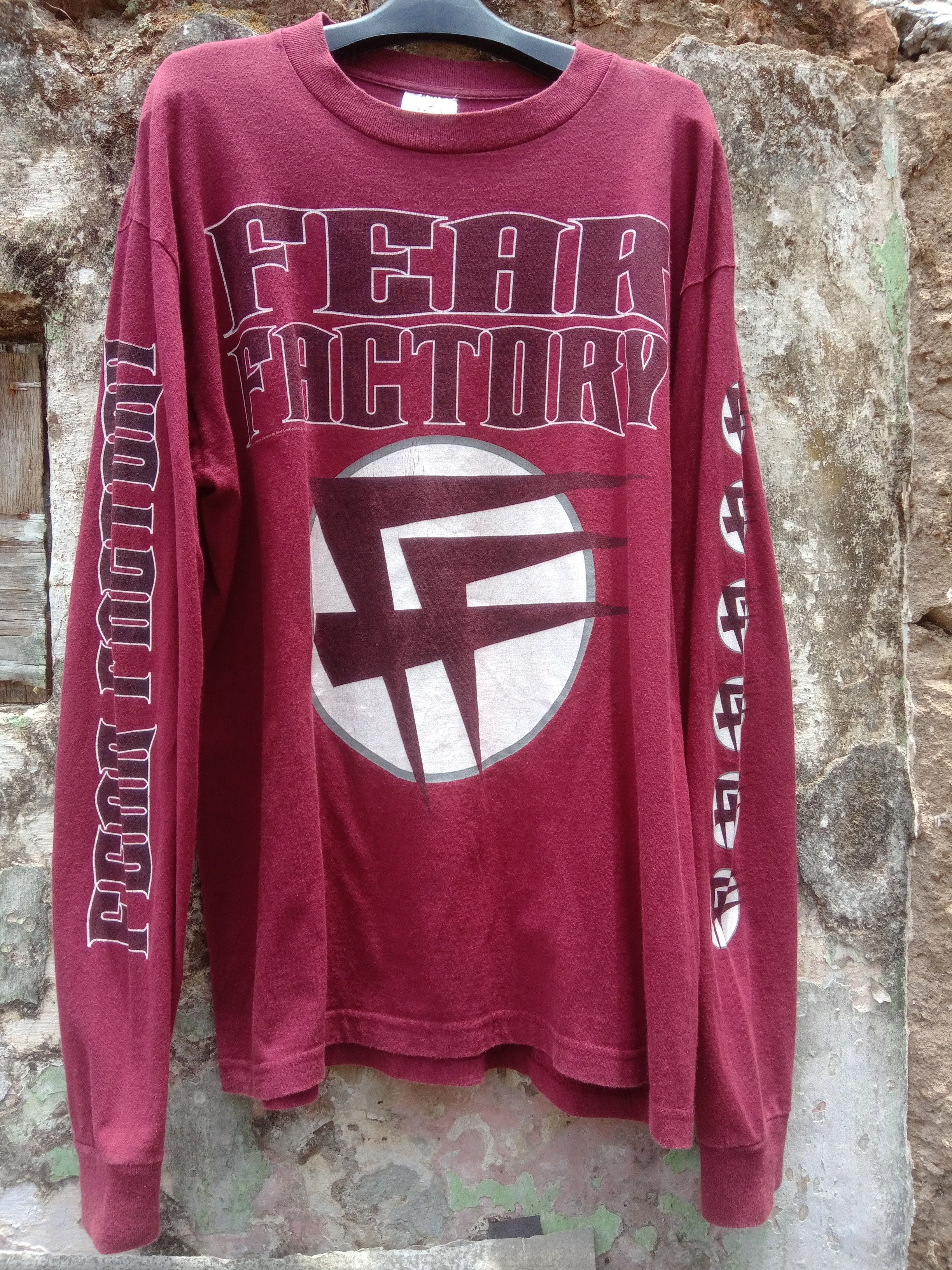 Band Tees × Vintage Vintage 00s FEAR FACTORY Size US L / EU 52-54 / 3 - 1 Thumbnail