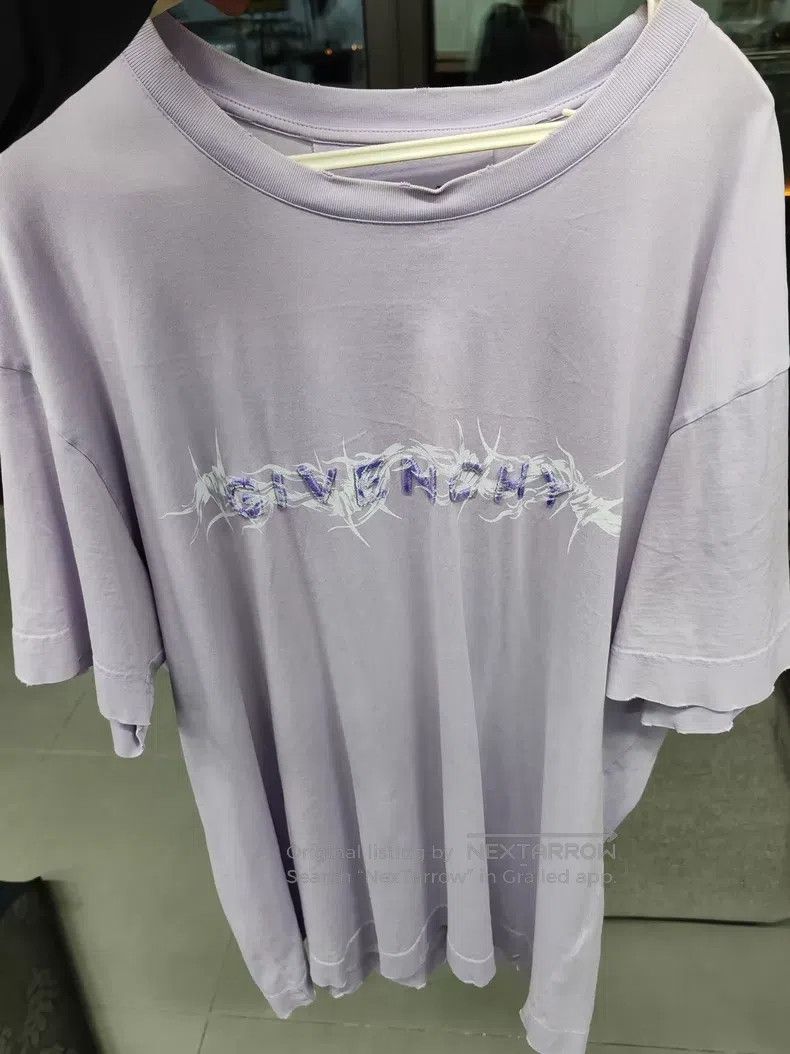 Givenchy Givenchy Lilac Short Sleeve T-Shirt Size US XL / EU 56 / 4 - 1 Thumbnail