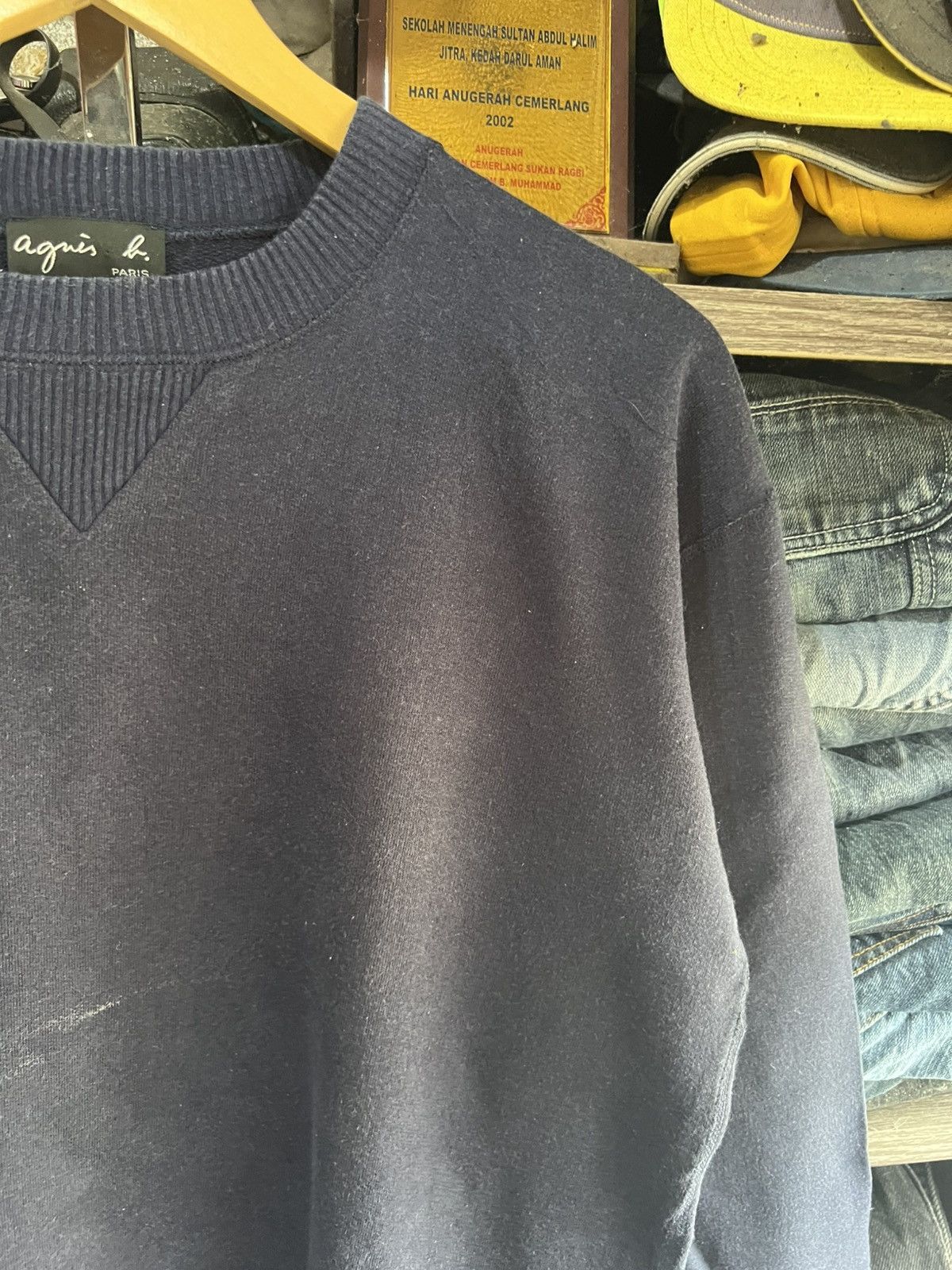 agnes b. 🔥Vintage Agnes B. Crewneck Sweatshirt Size US M / EU 48-50 / 2 - 6 Thumbnail