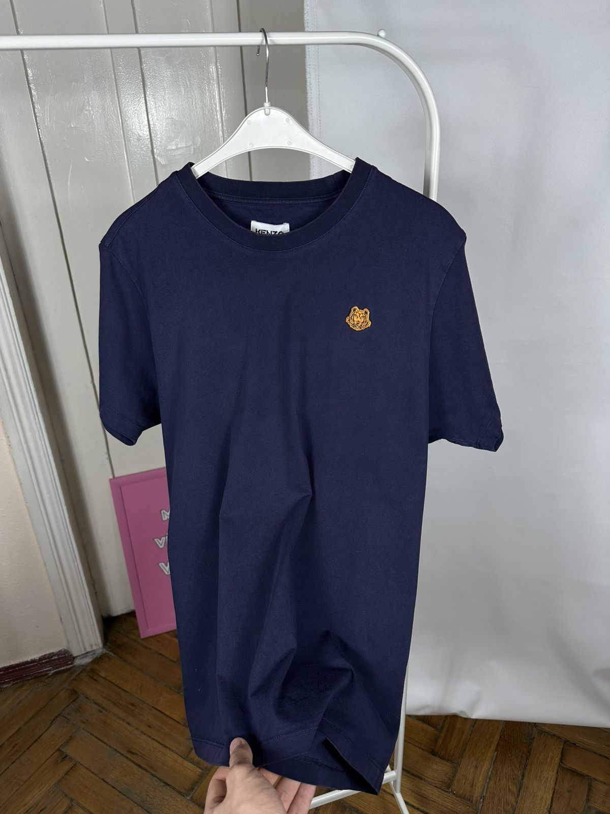 Kenzo Kenzo Small Tiger Crest Head T Shirt Size US L / EU 52-54 / 3 - 6 Thumbnail