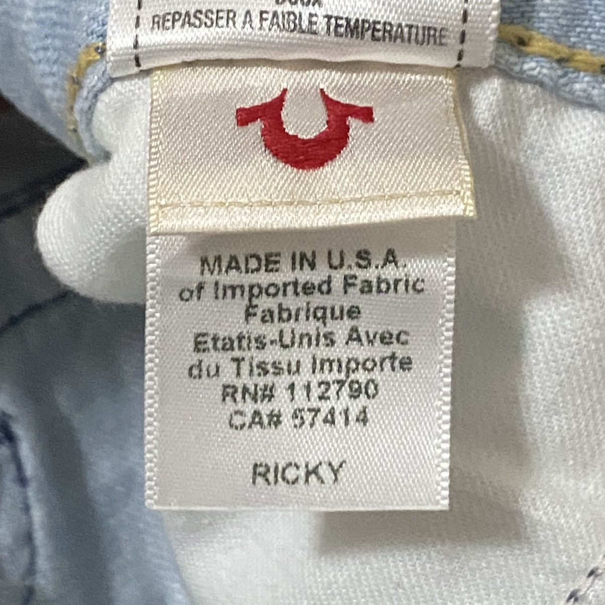 True Religion True Religion distressed Ricky light blue Size US 28 / EU 44 - 9 Thumbnail