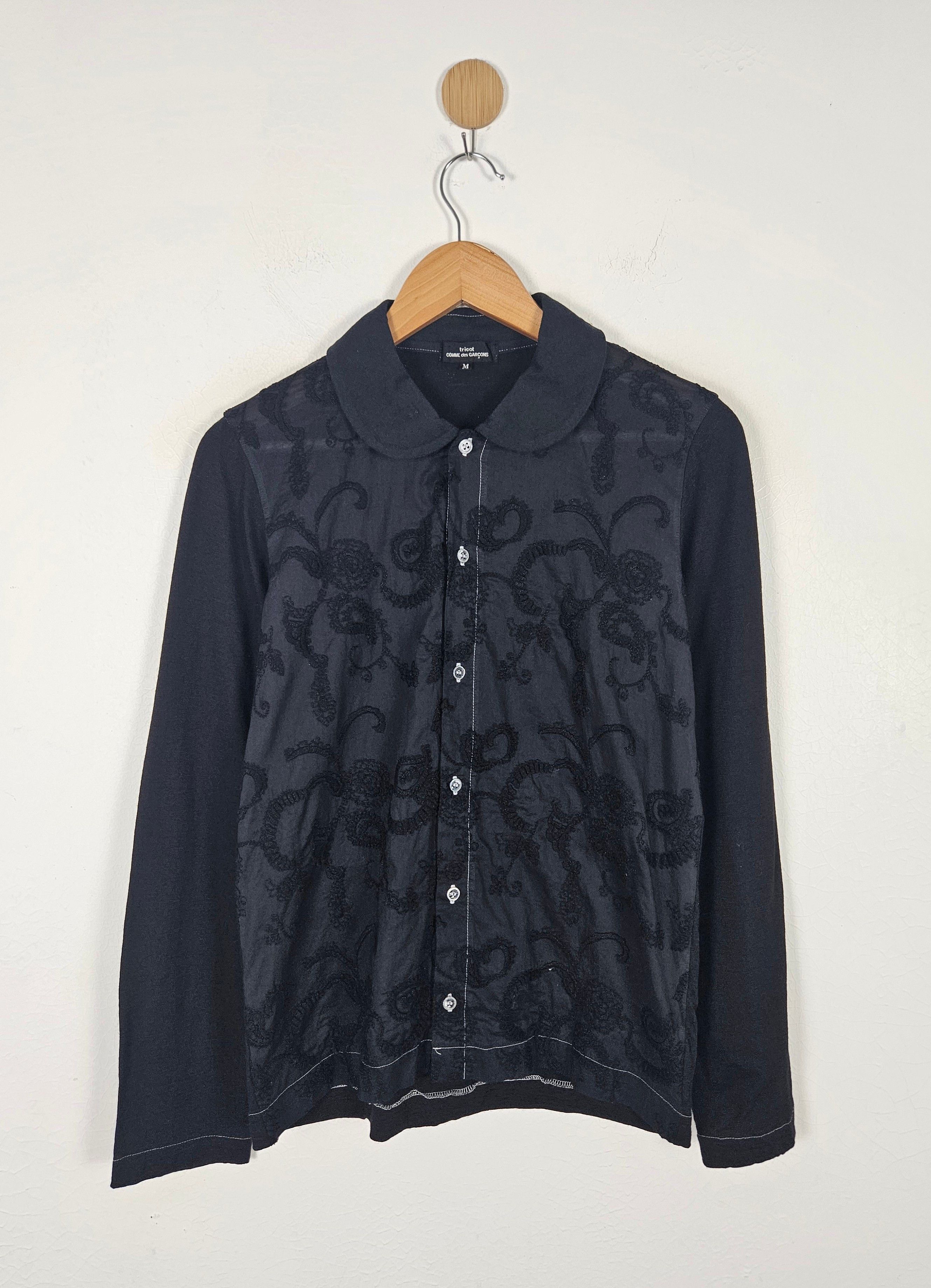 Tricot Comme des Garcons CDG flower Shirt