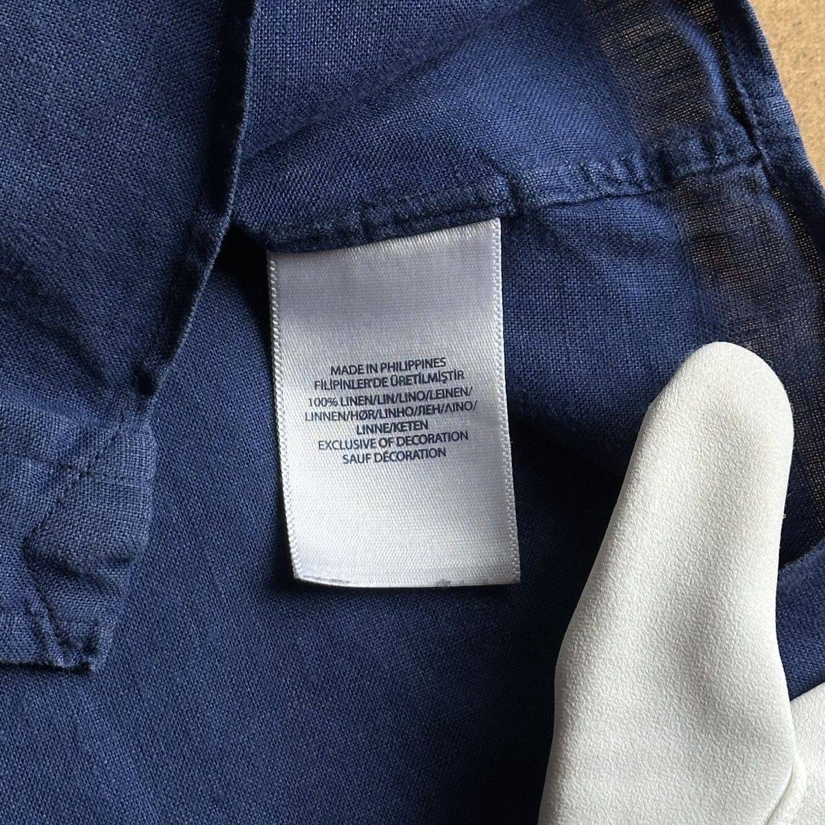 Polo Ralph Lauren Polo Ralph Lauren Linen Shirt Size US XS / EU 42 / 0 - 7 Thumbnail