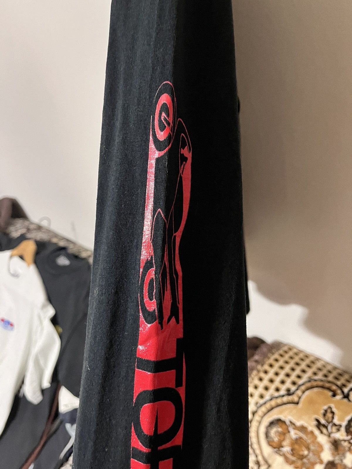 Anvil Torque 2004 Movie Promo Black Long Sleeve Flame Logo🔥 Size US L / EU 52-54 / 3 - 5 Thumbnail