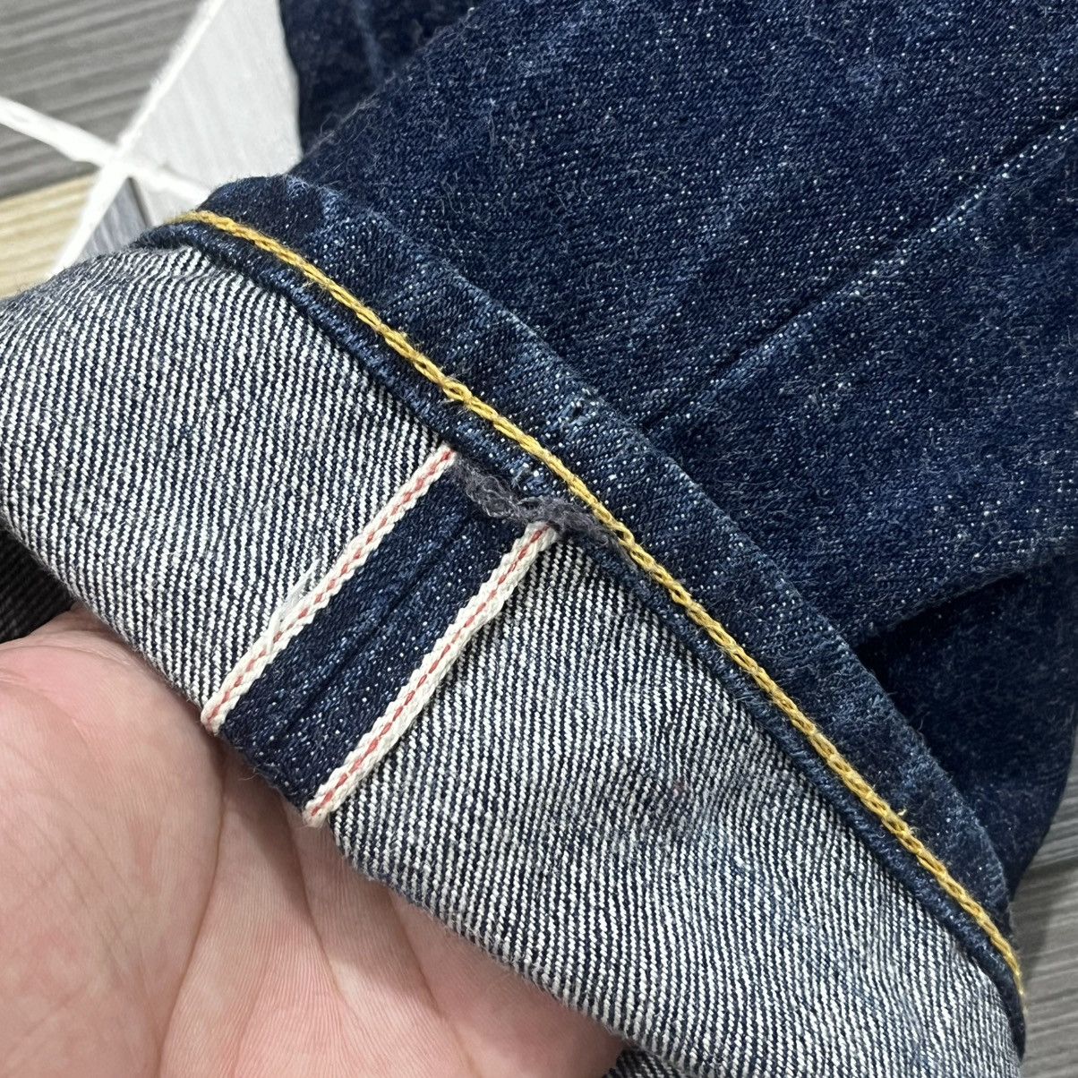 Double RL Selvedge Rigid Denim