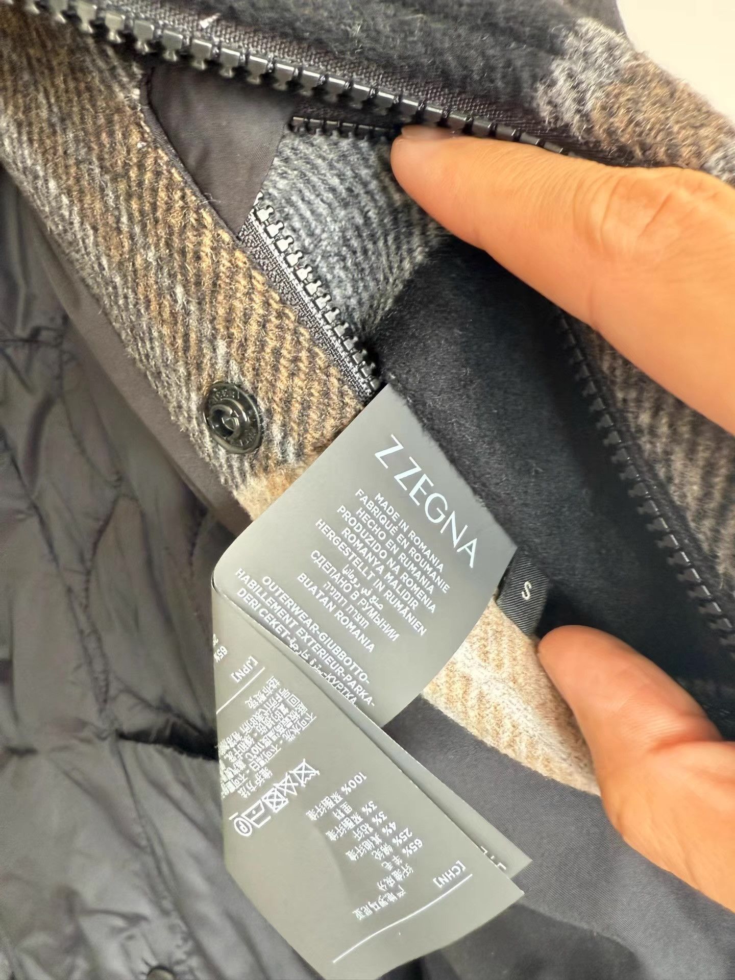 Z Zegna Z ZEGNA Detachable Cotton Jacket Q17 Size US S / EU 44-46 / 1 - 4 Thumbnail